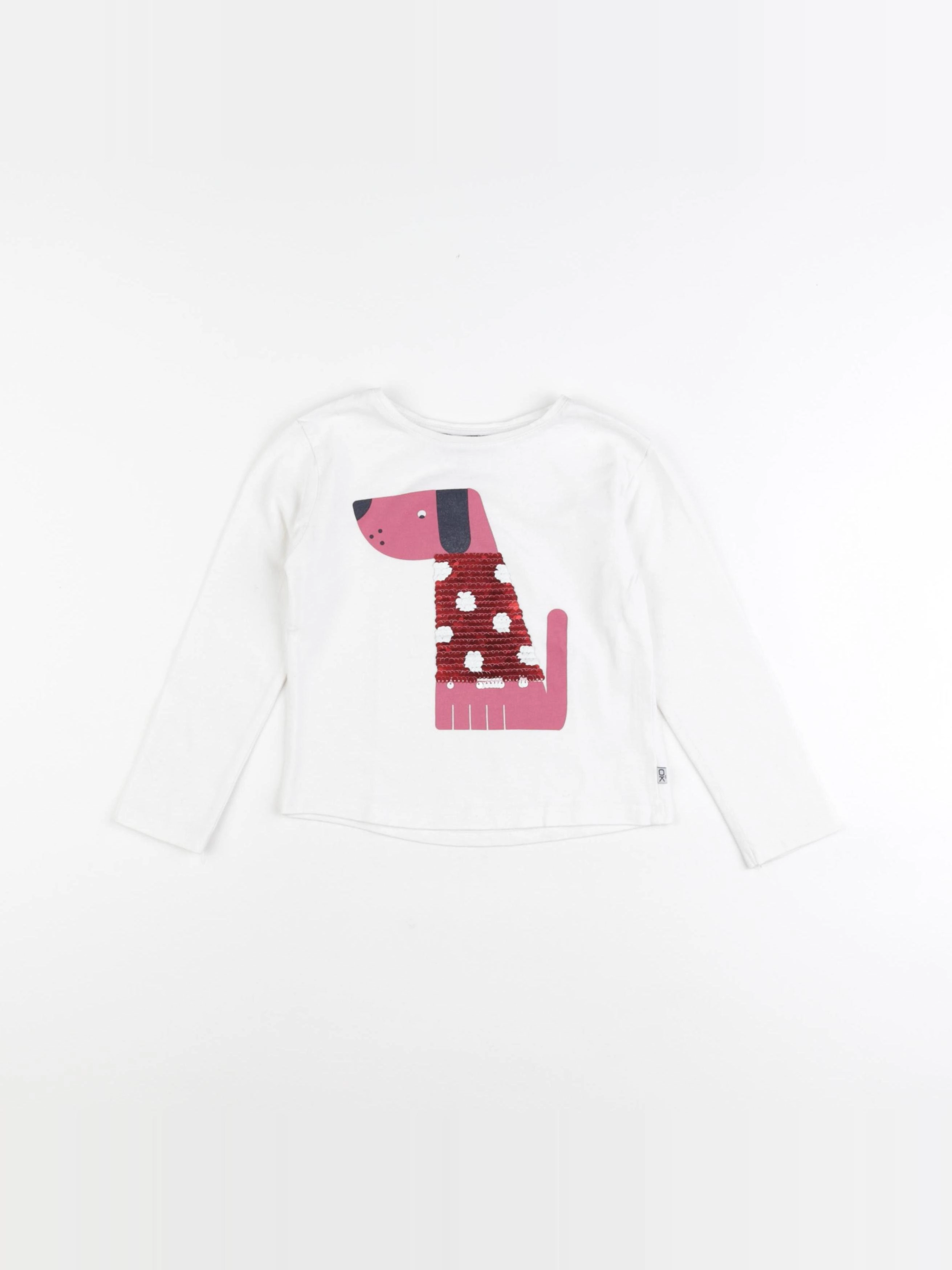 Okaidi - tee-shirt blanc - 3 ans