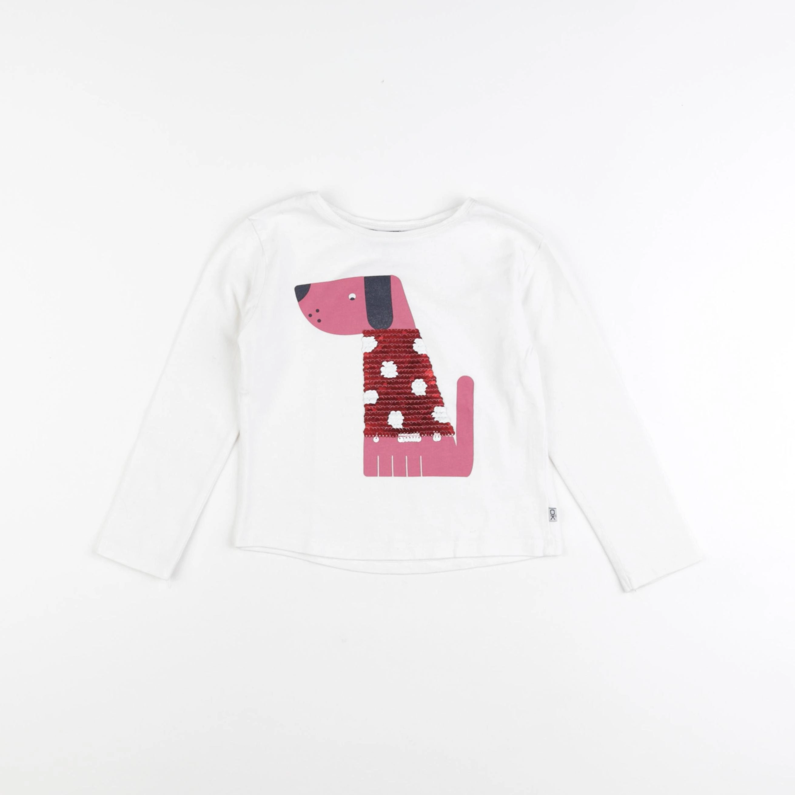 Okaidi - tee-shirt blanc - 3 ans