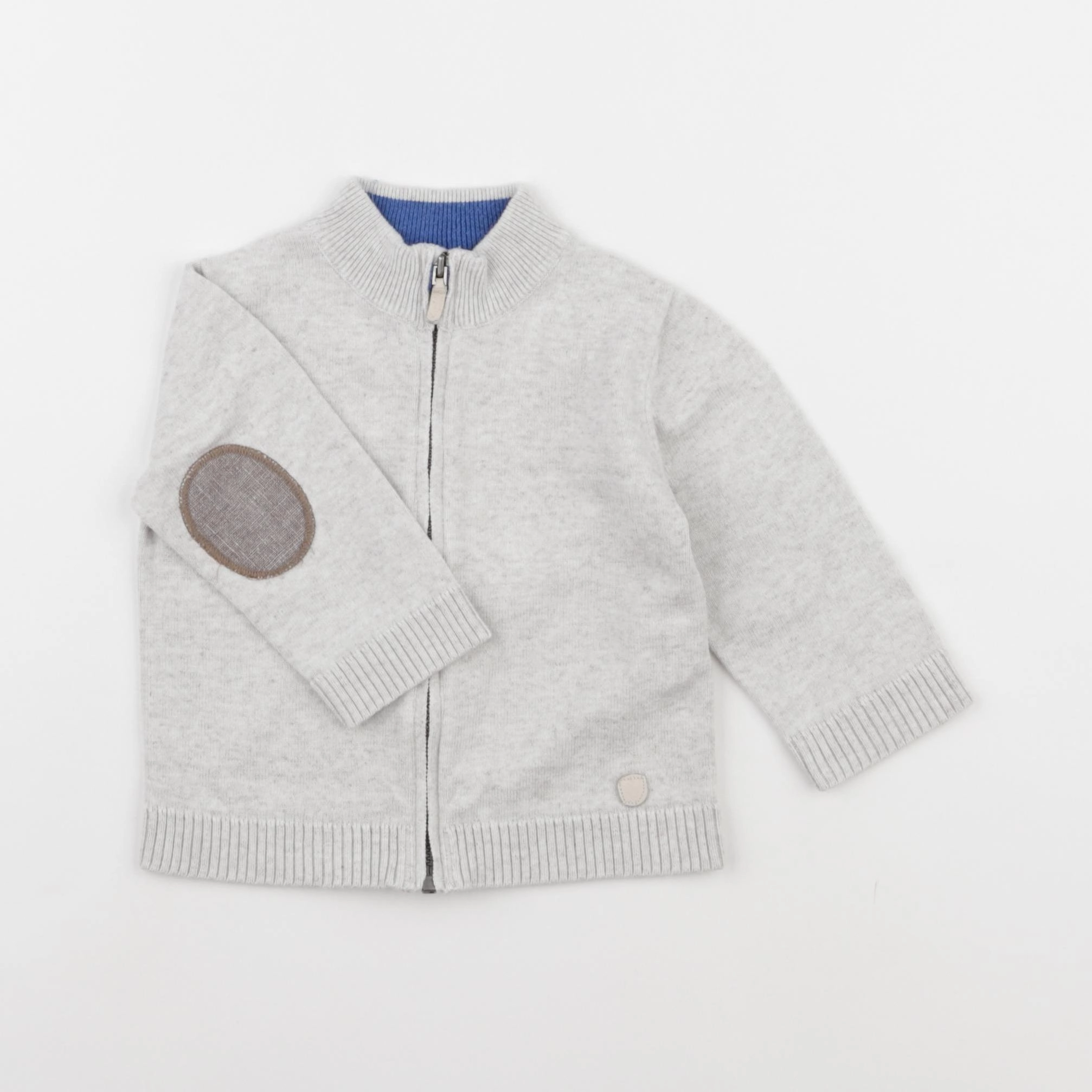 Zara - gilet beige - 6/9 mois