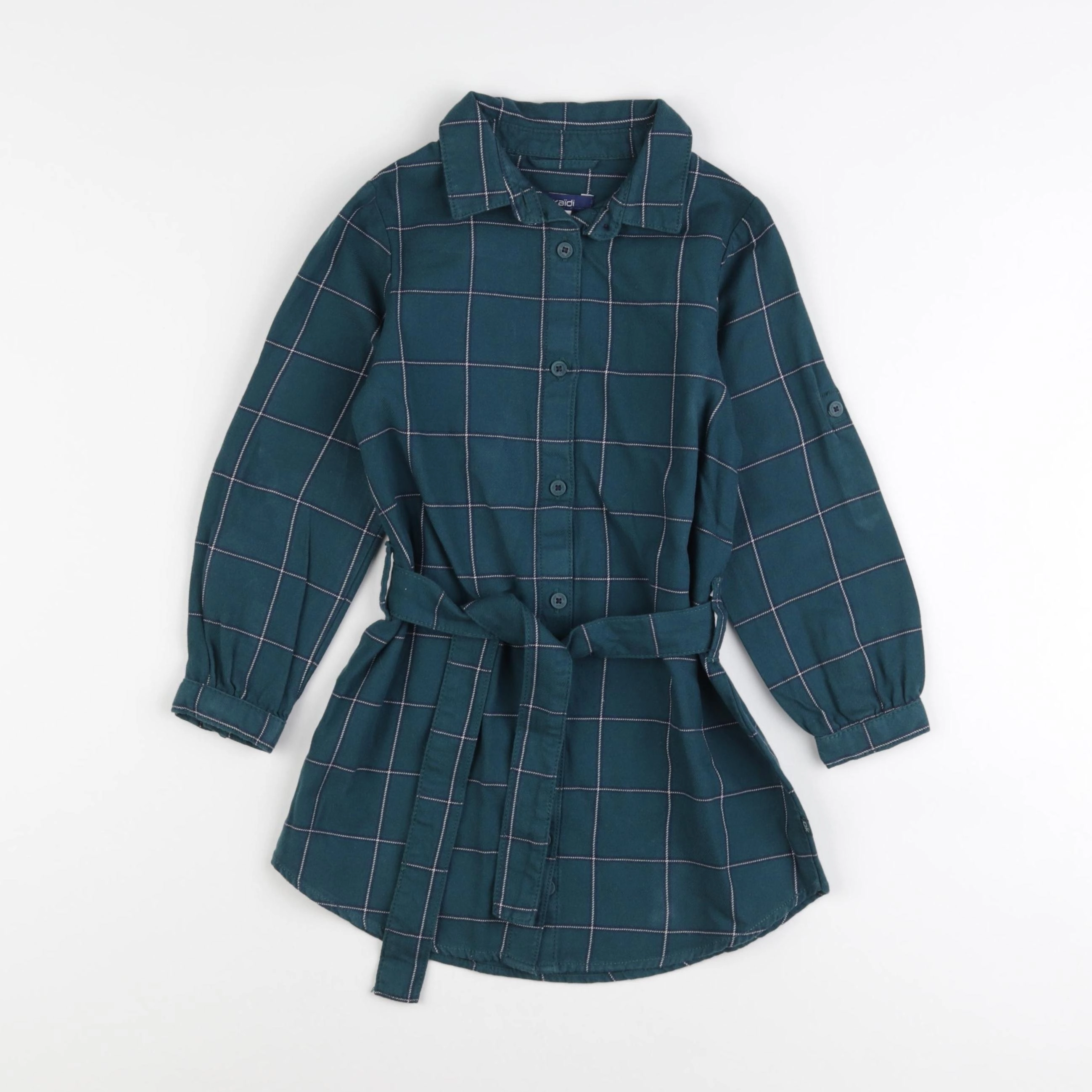 Okaidi - robe vert - 4 ans
