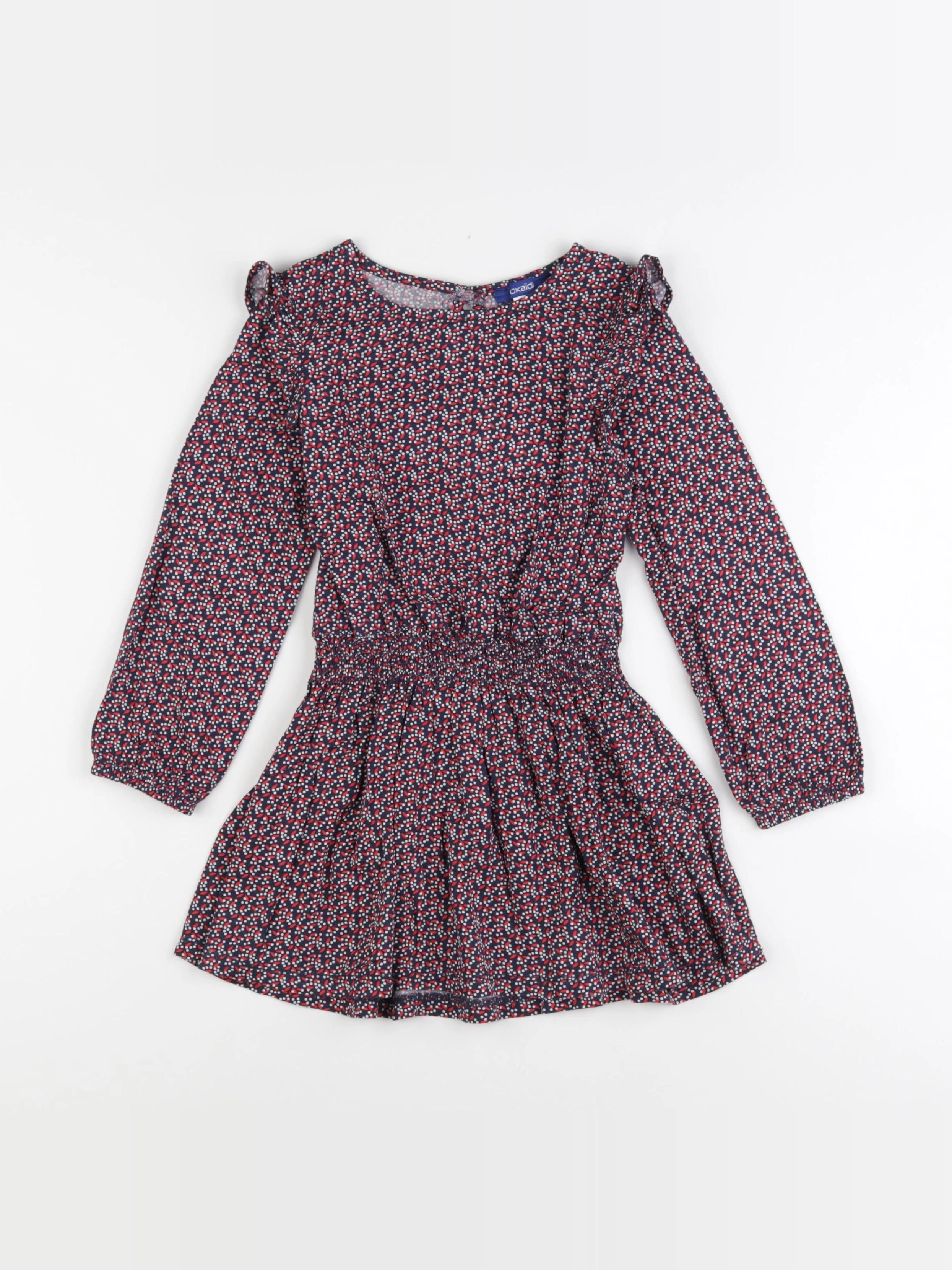 Okaidi - robe multicolore - 4 ans