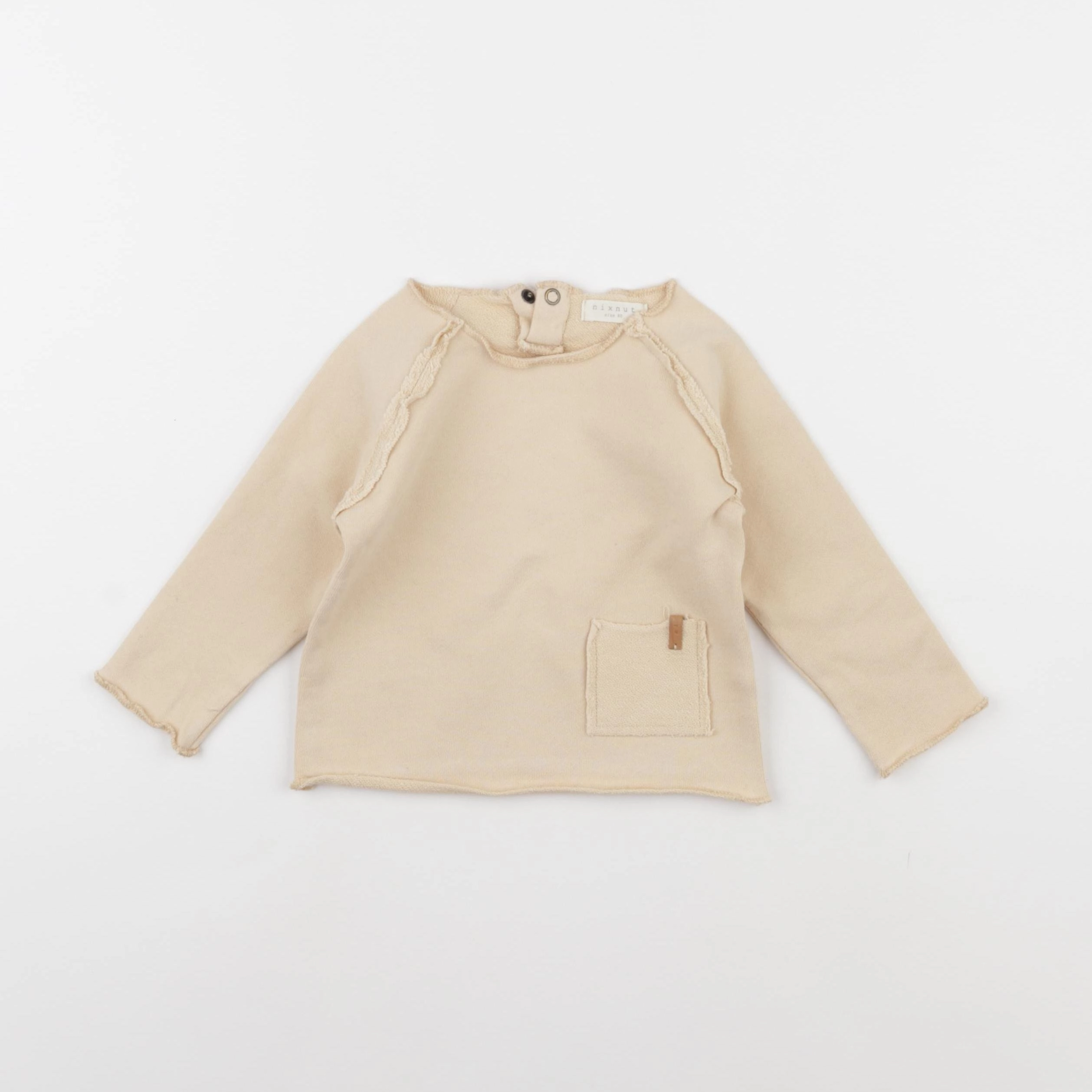 Nixnut - sweat jaune - 18 mois