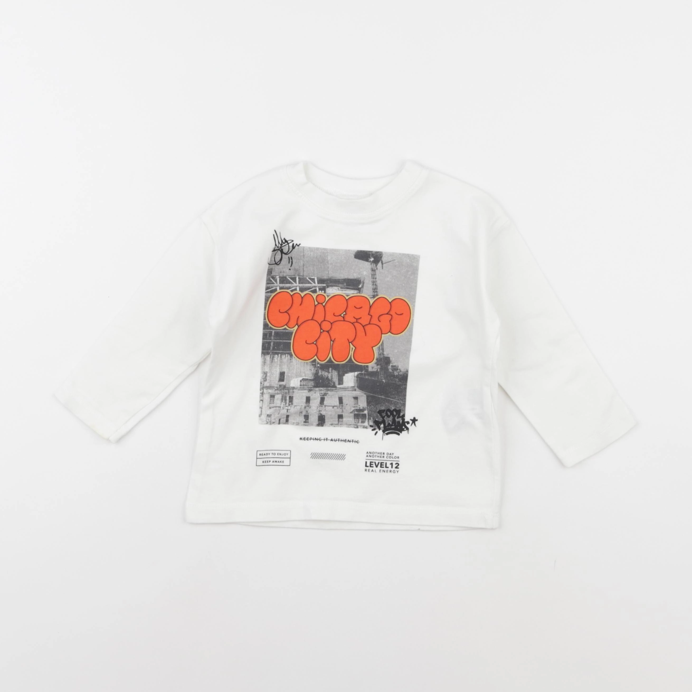 Zara - tee-shirt multicolore - 9/12 mois
