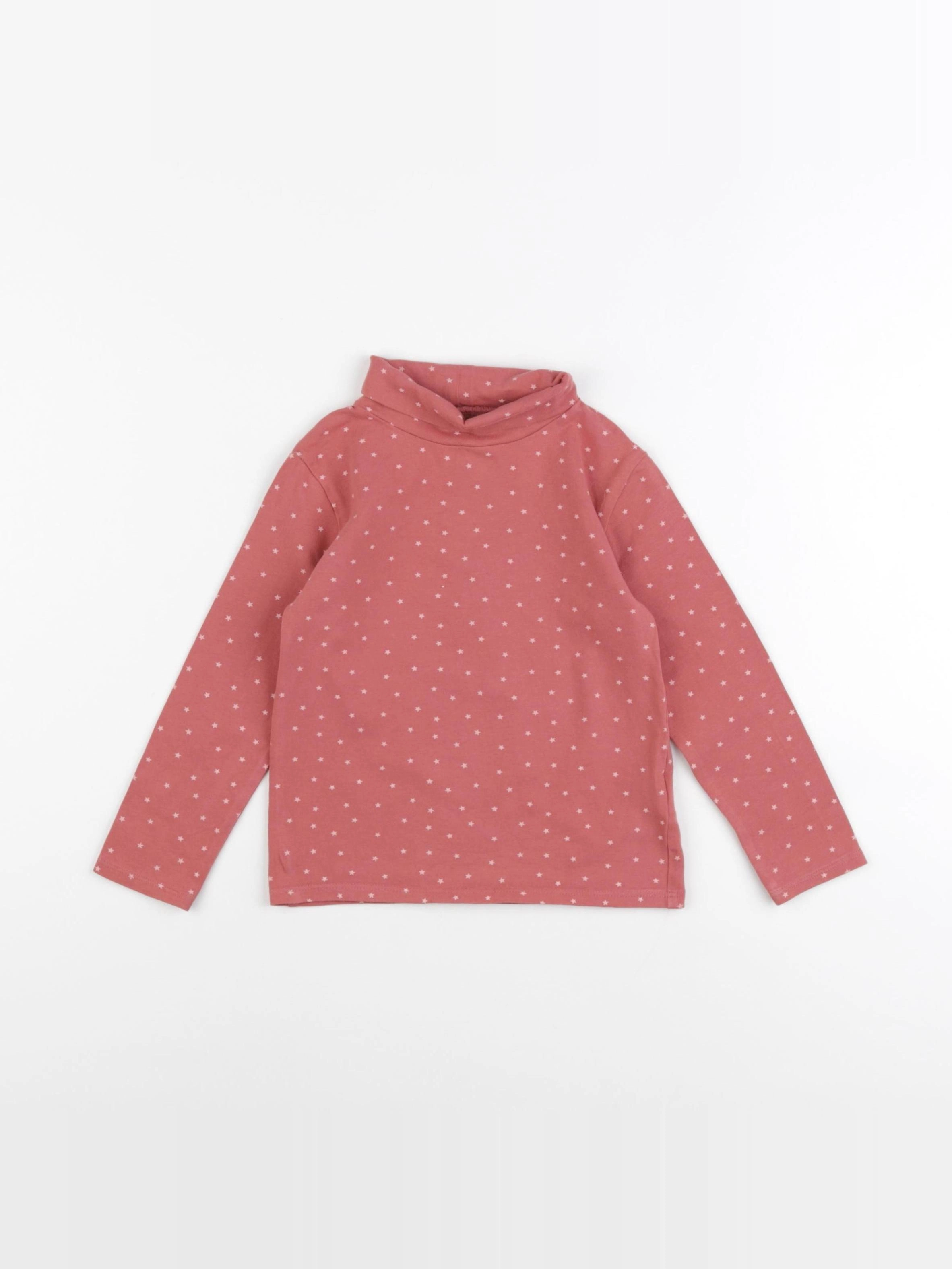 Vertbaudet - sous-pull rose - 3 ans
