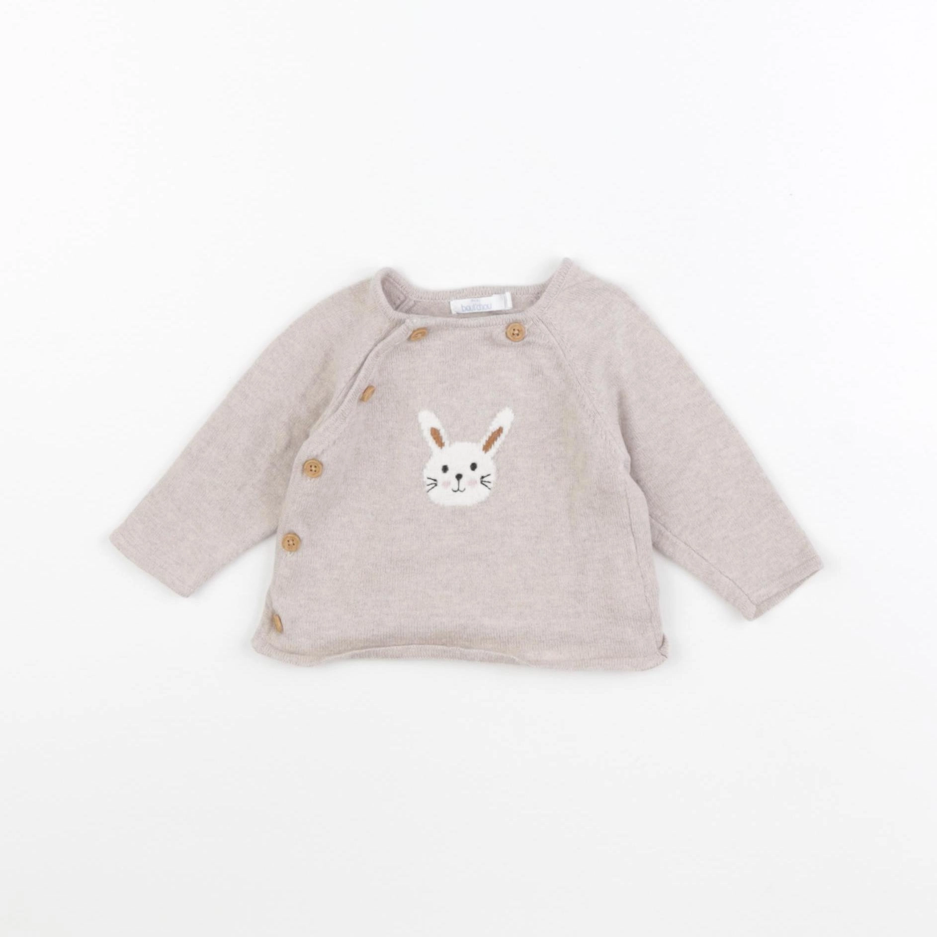 Boutchou - pull beige - 1 mois