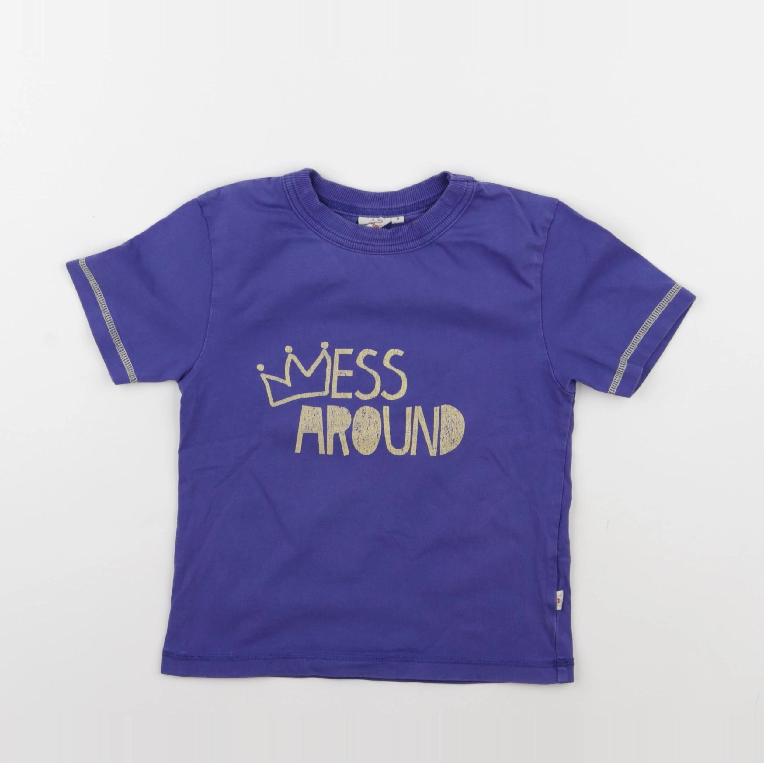 Les Marsiens - tee-shirt bleu - 6 ans
