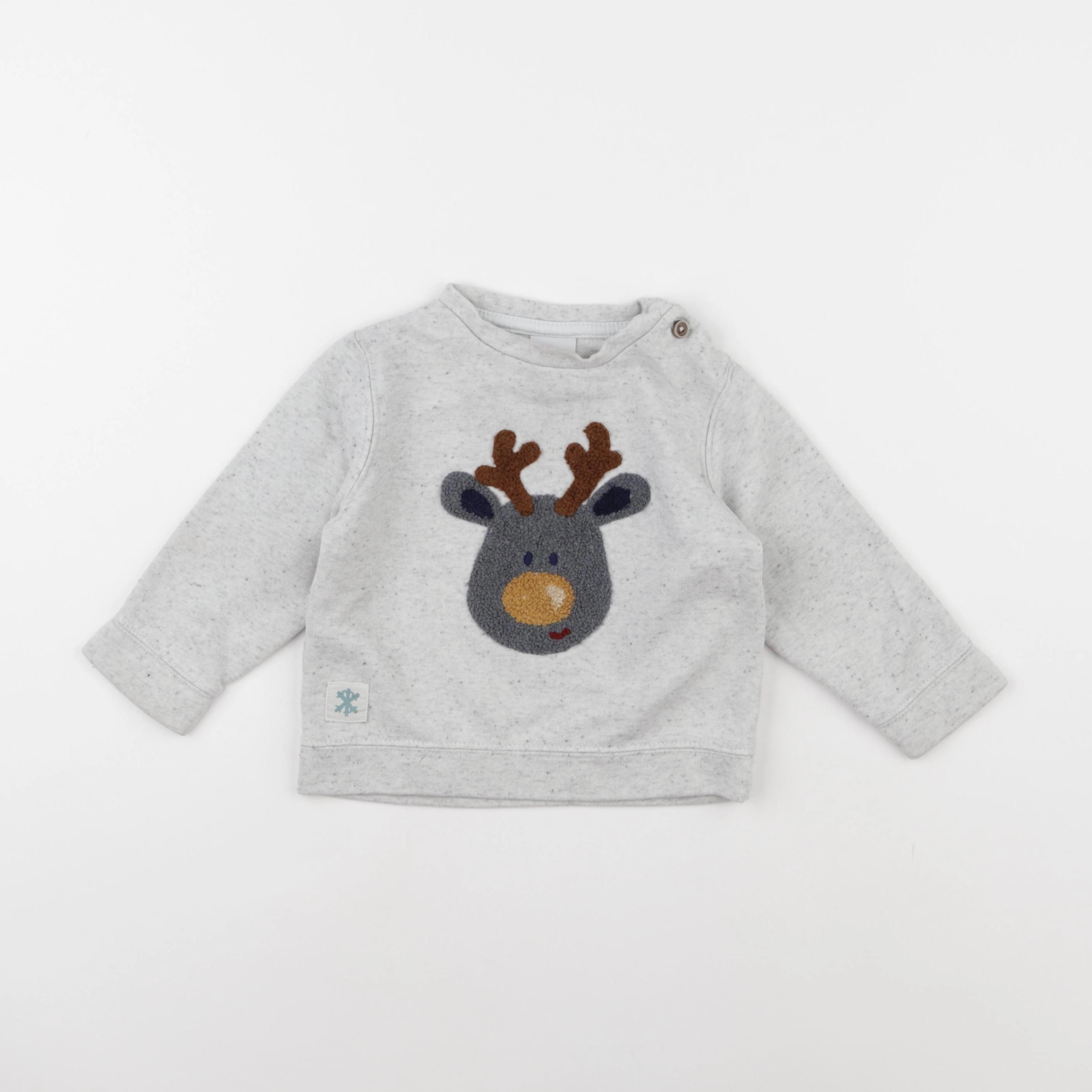 Zara - sweat multicolore - 12/18 mois
