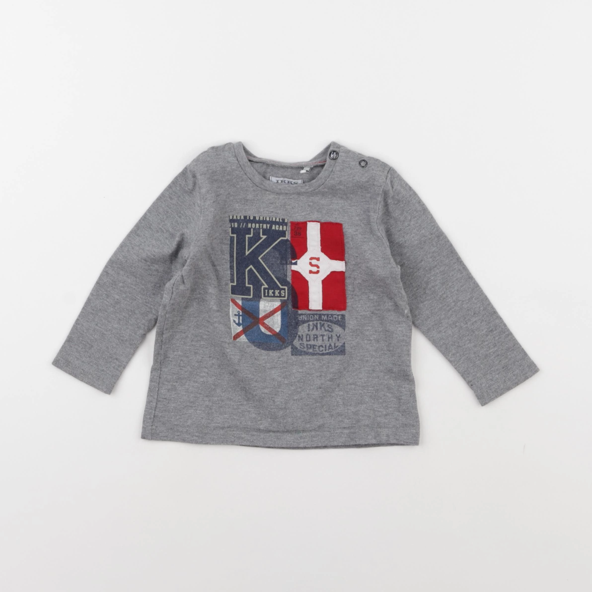 IKKS - tee-shirt multicolore - 12 mois