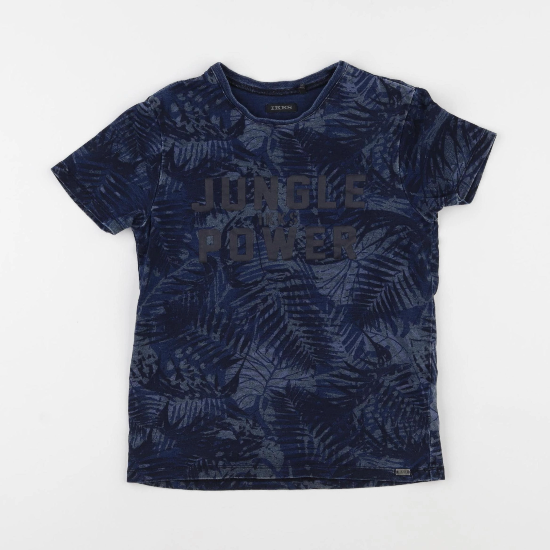 IKKS - tee-shirt bleu - 6 ans