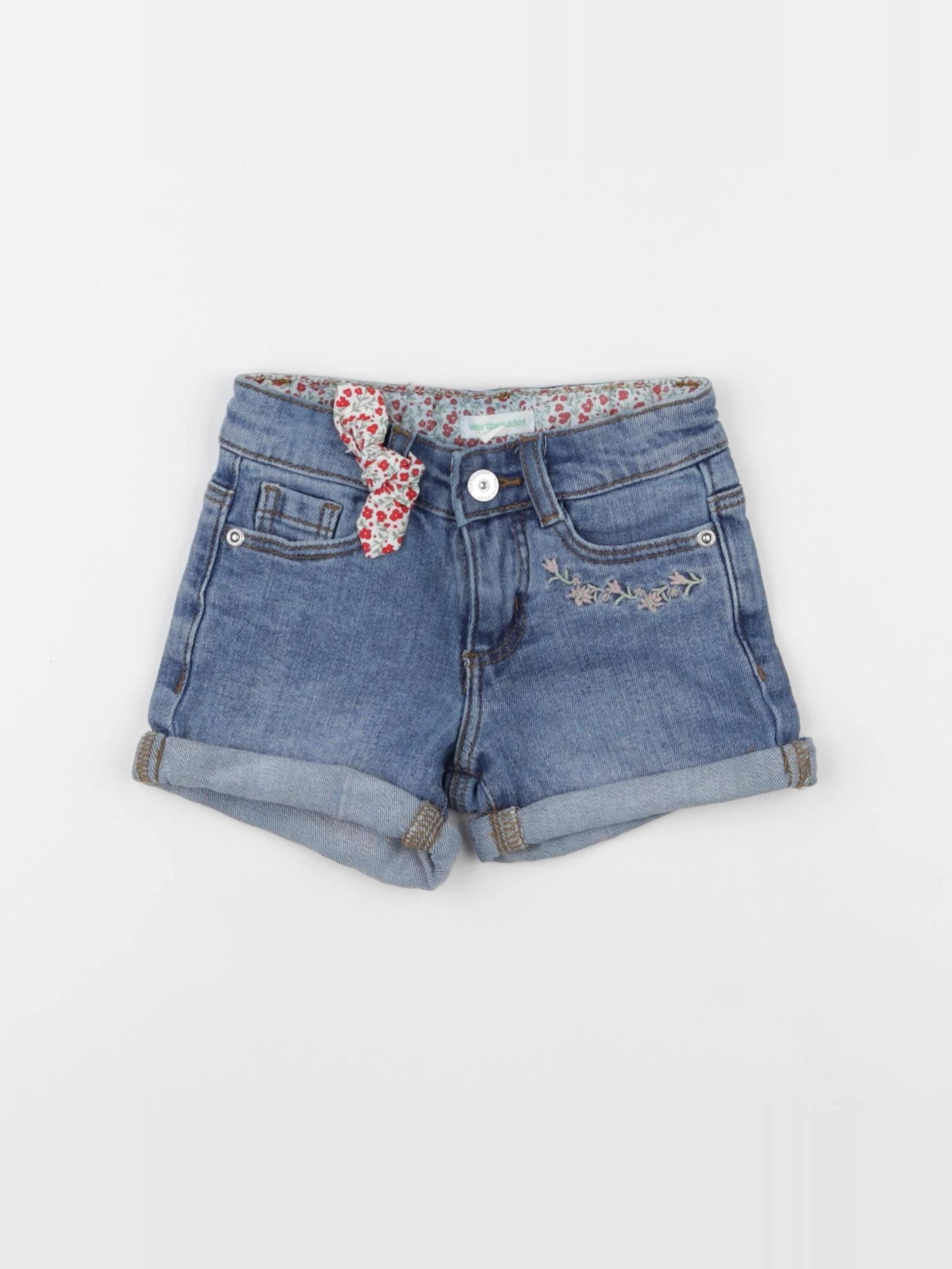 Vertbaudet - short bleu - 3 ans