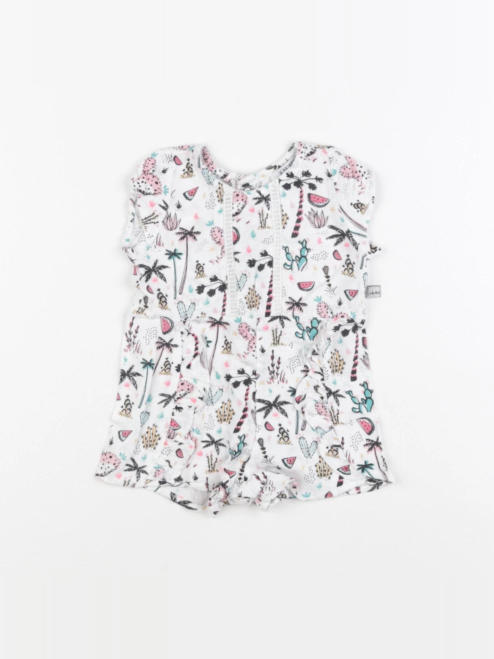 IKKS - combinaison blanc - 3 mois