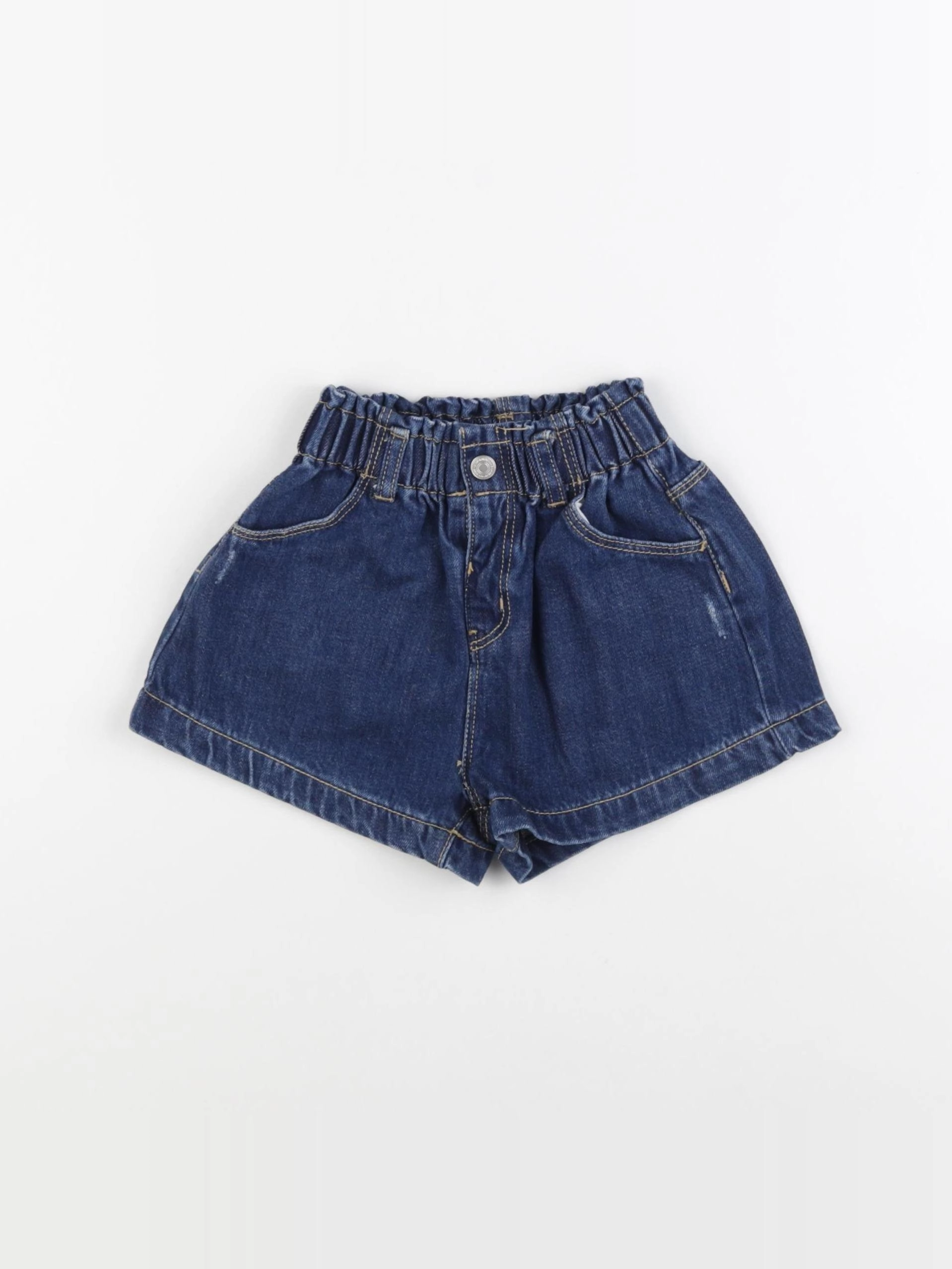 Zara - short bleu - 3/4 ans