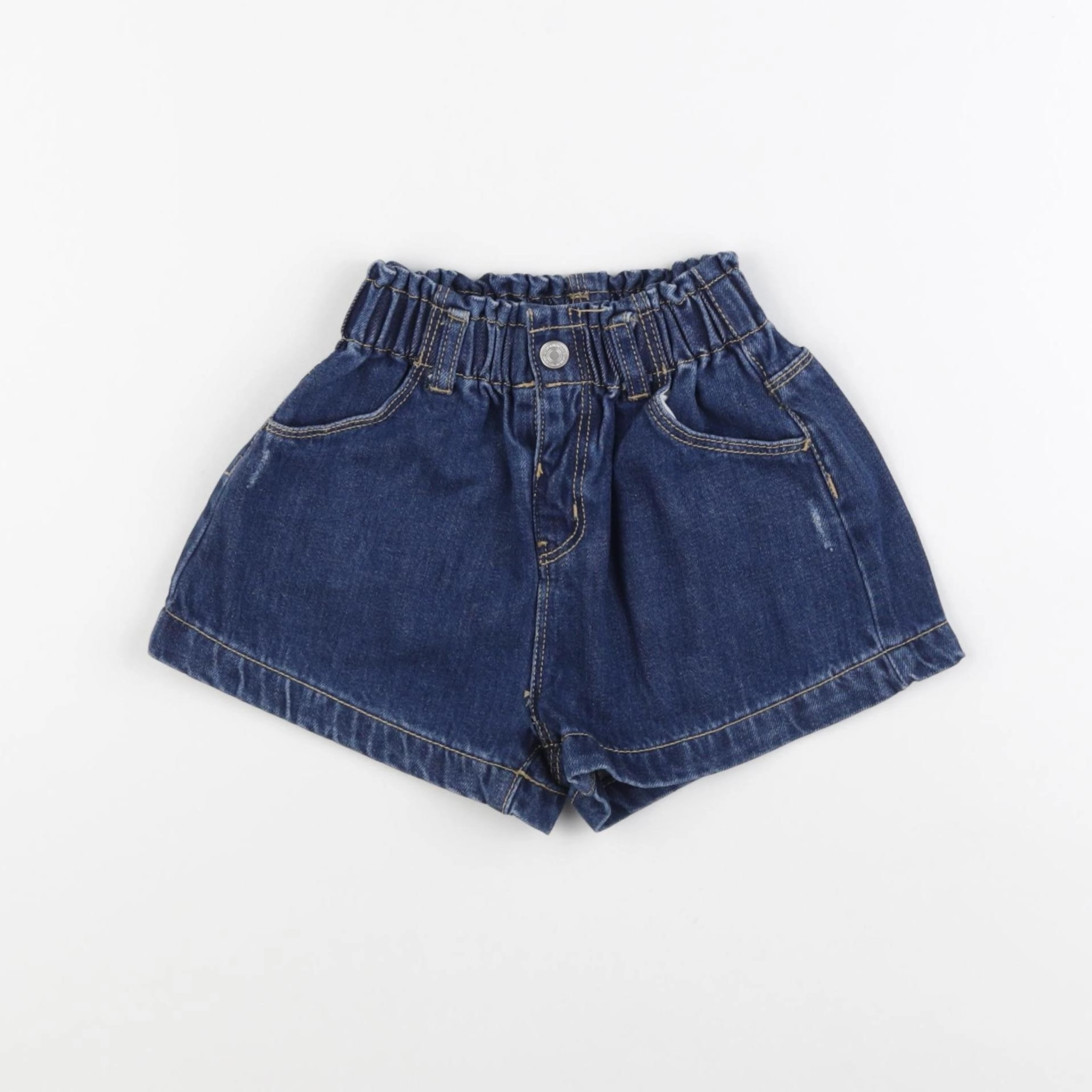 Zara - short bleu - 3/4 ans