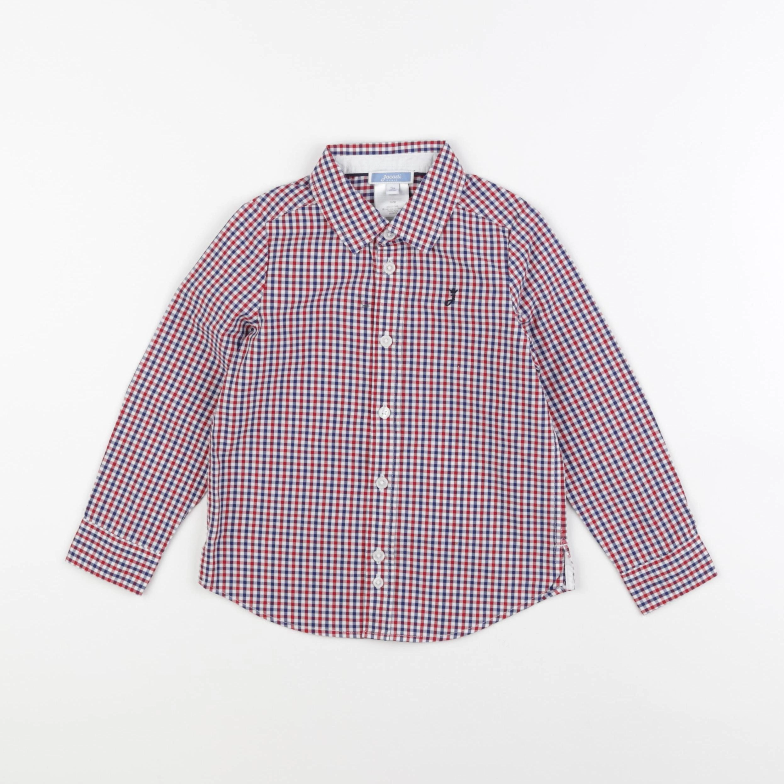 Jacadi - chemise rouge - 3 ans