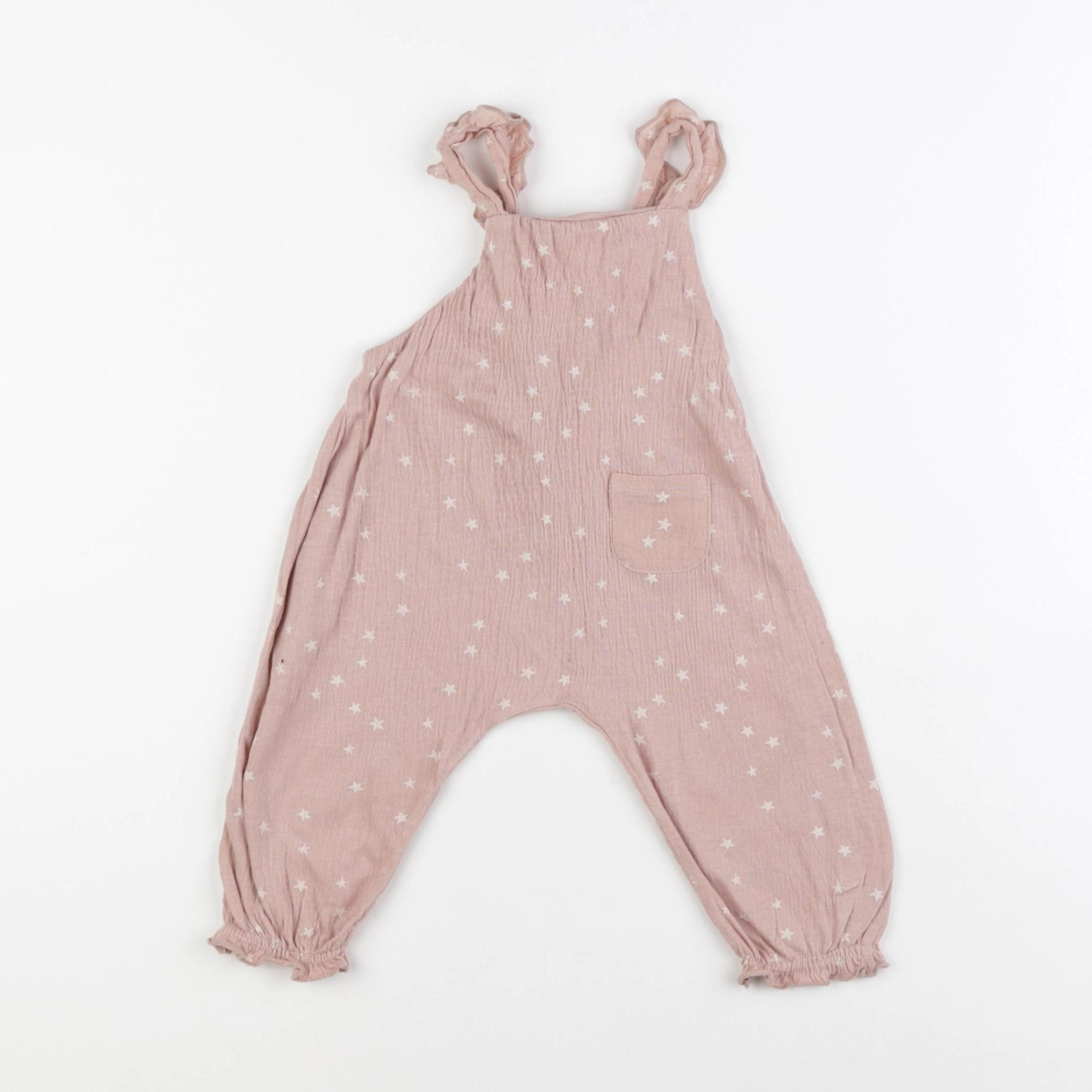 Zara - combinaison rose - 6/9 mois