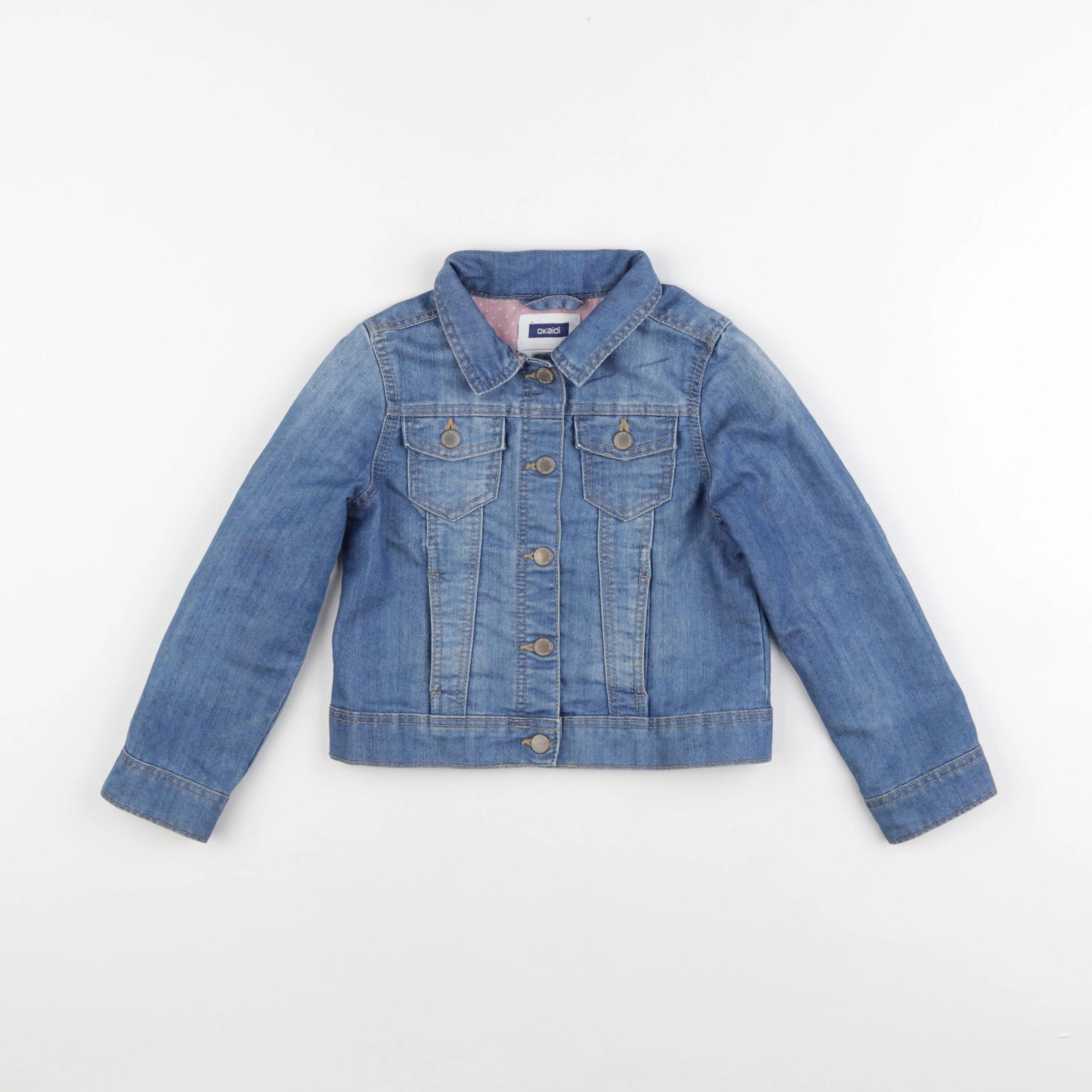 Okaidi - veste bleu - 4 ans