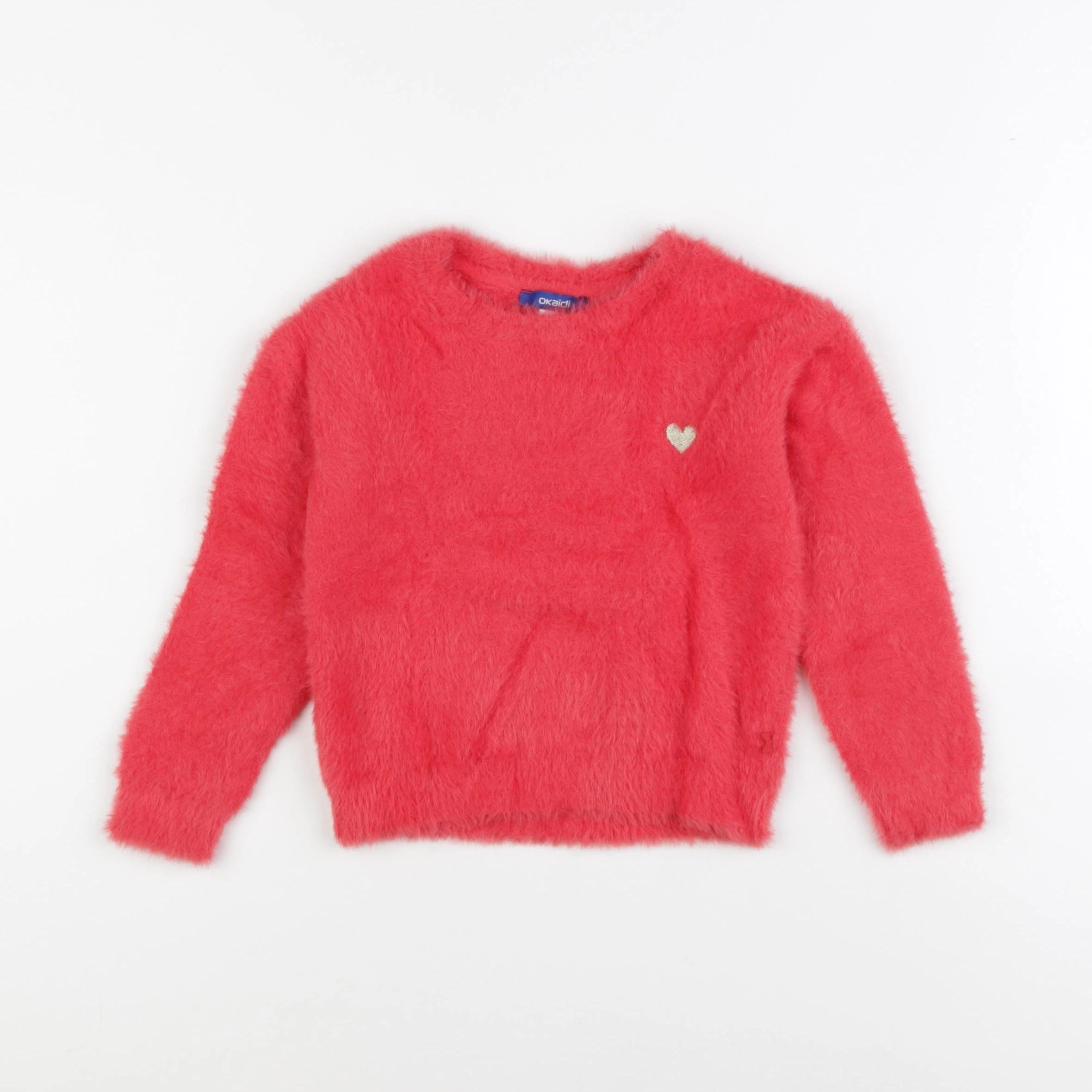 Okaidi - pull rose - 4 ans