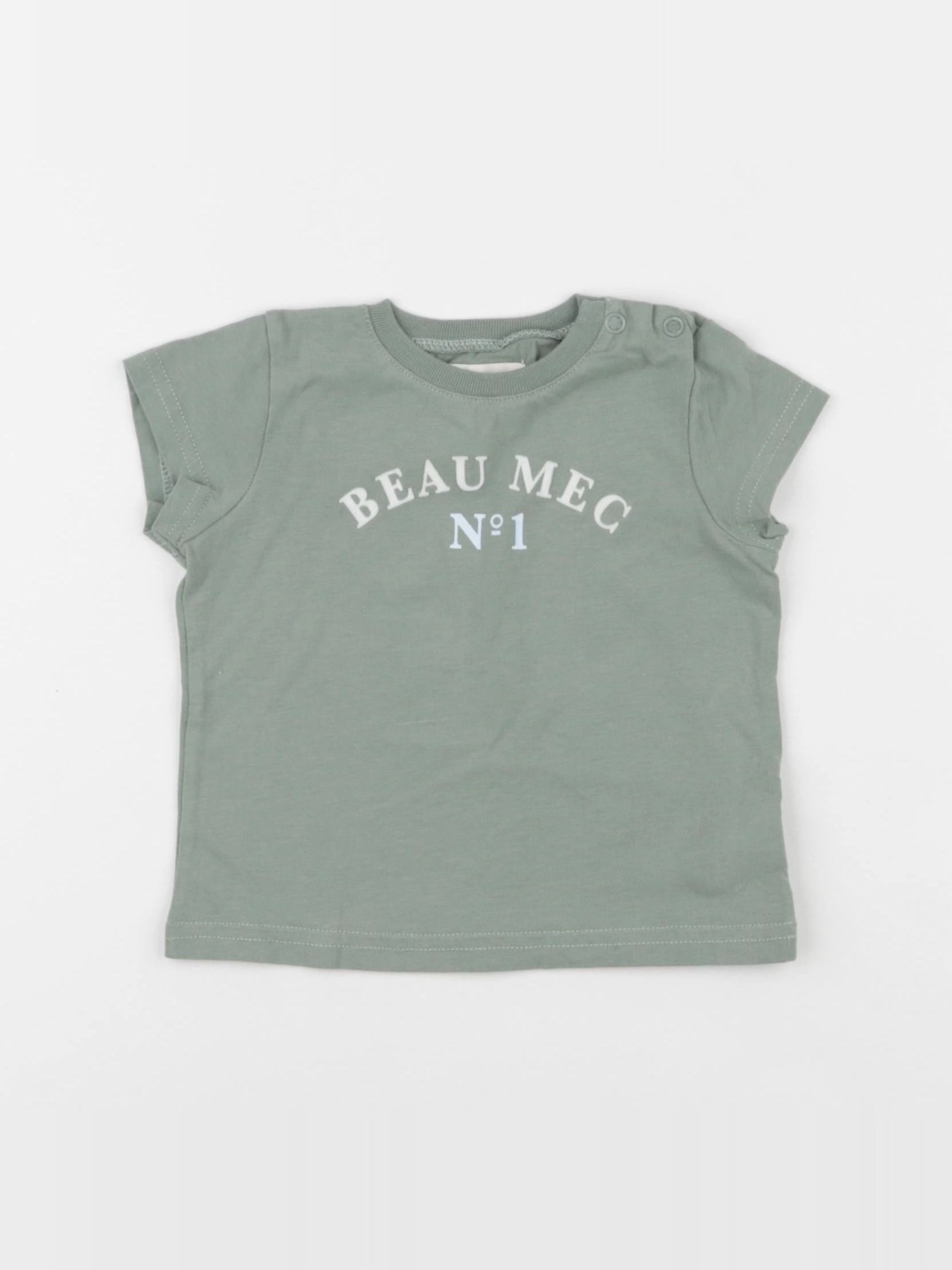 Arsène et les pipelettes - tee-shirt vert - 18 mois