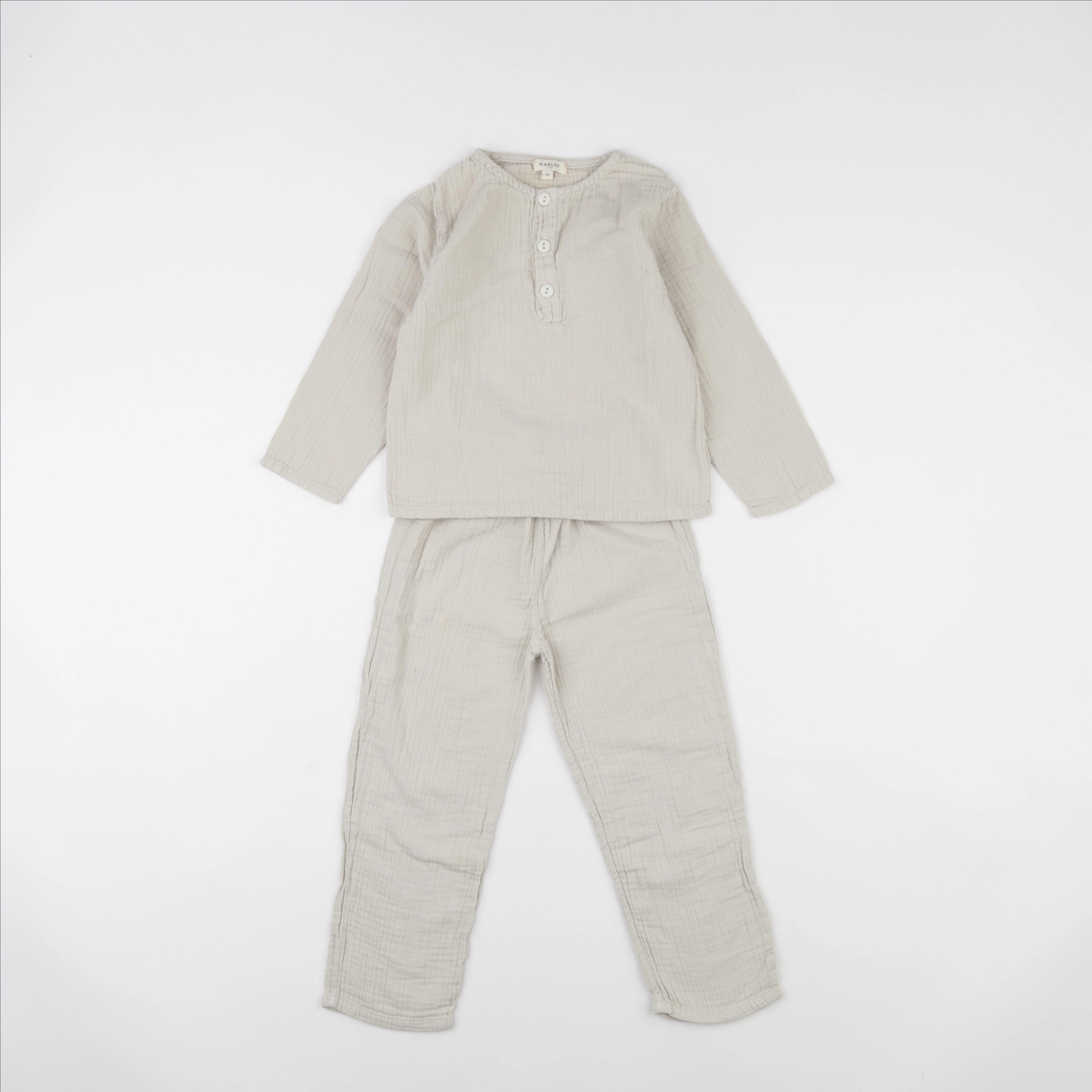 Marlot Paris - ensemble beige - 3 ans