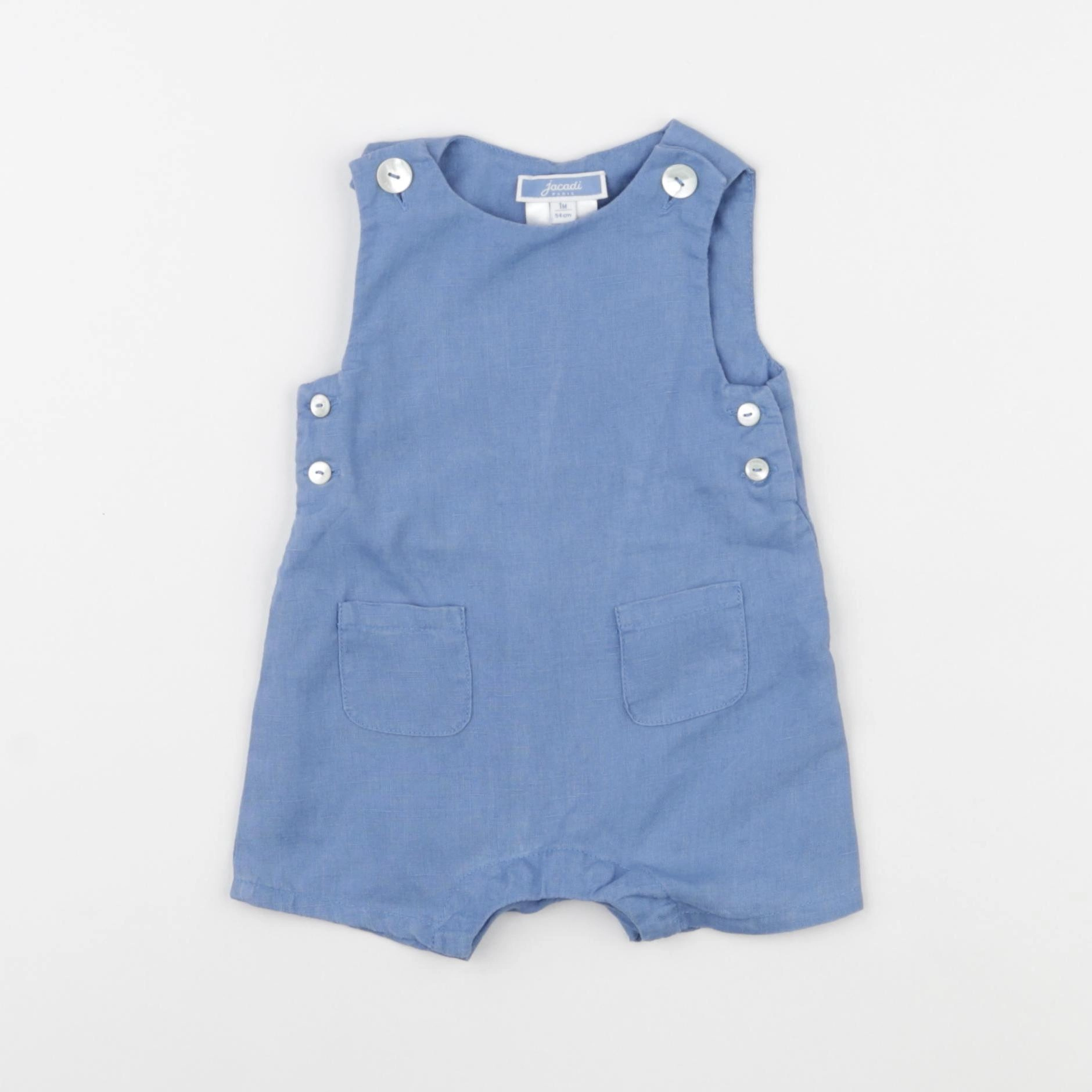 Jacadi - combinaison bleu - 1 mois