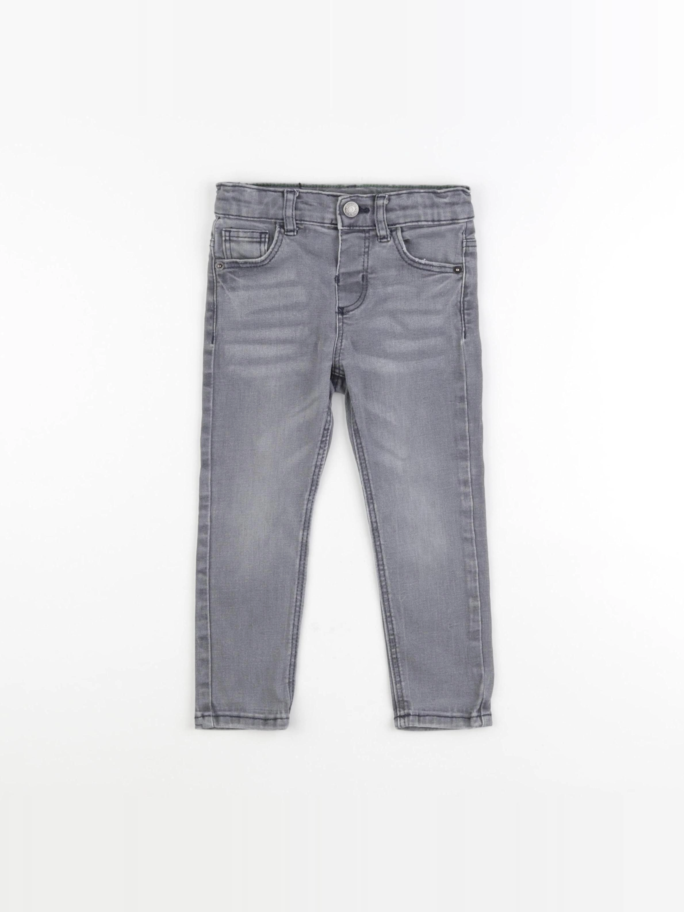 Zara - jean gris - 2/3 ans
