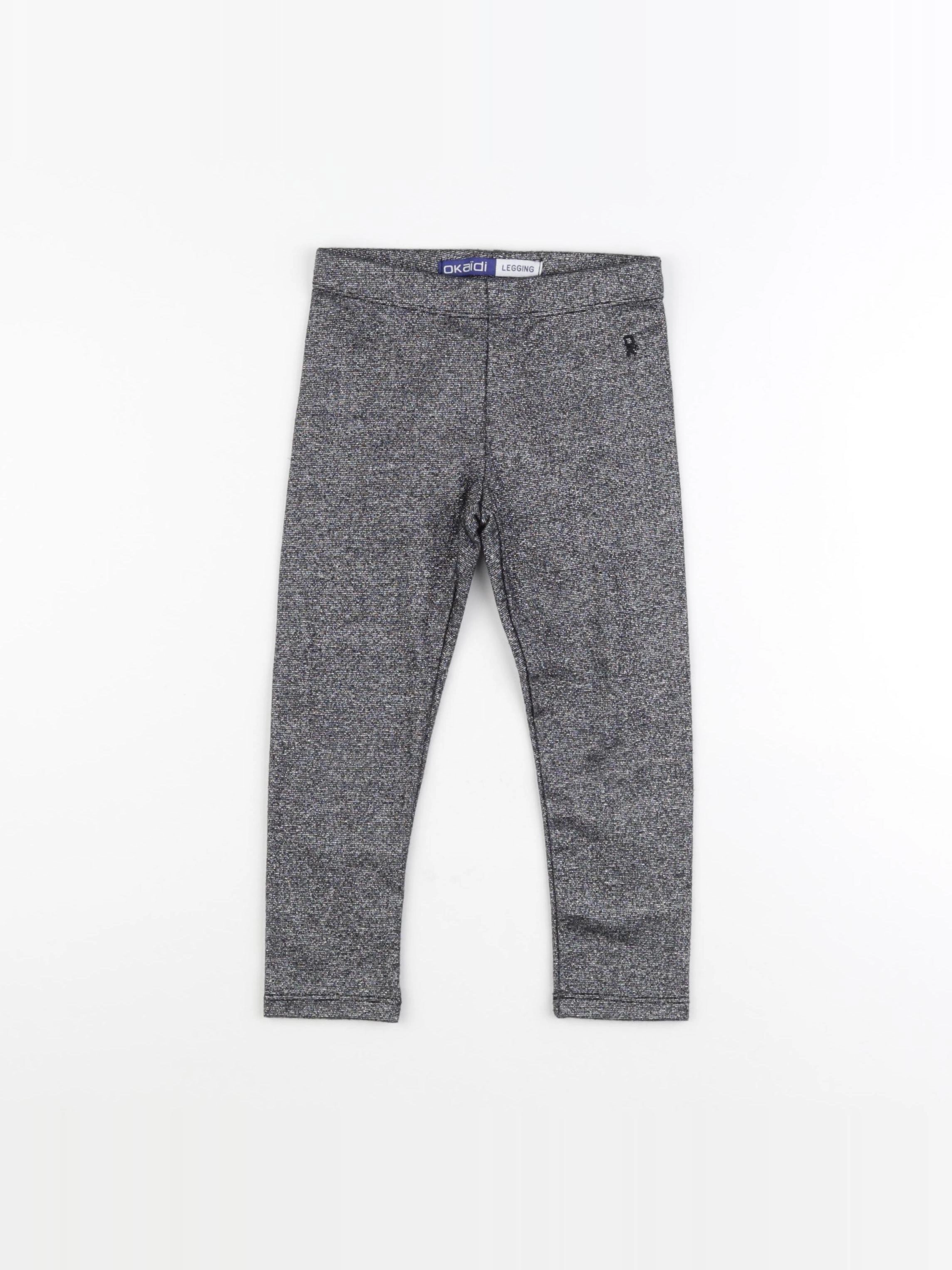 Okaidi - legging noir - 4 ans