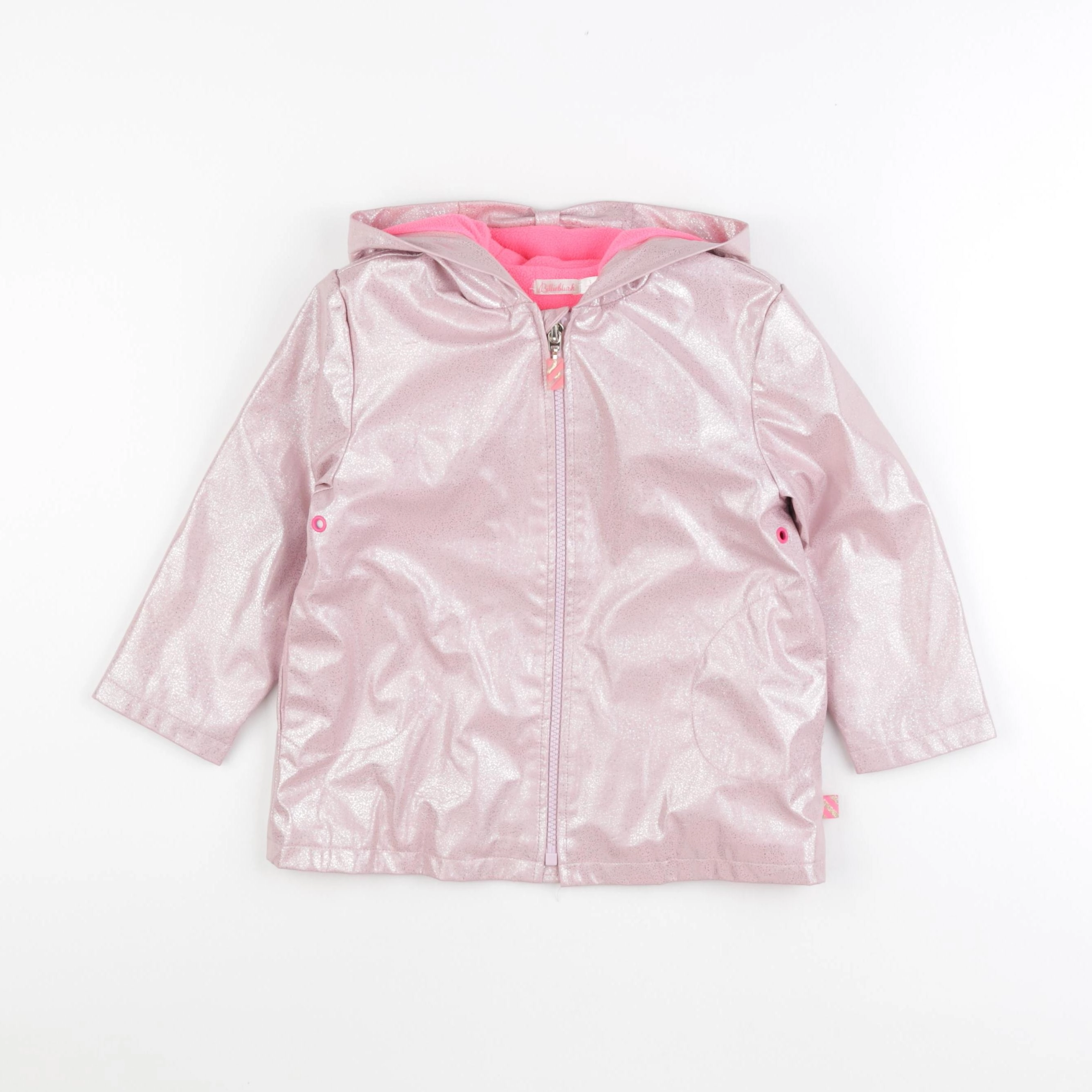 Billie Blush - imperméable rose - 3 ans