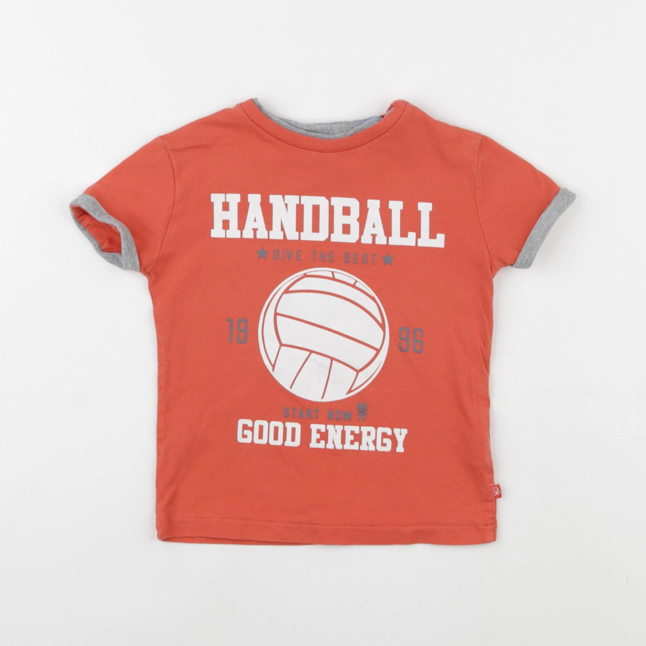 Okaidi - tee-shirt orange - 2 ans