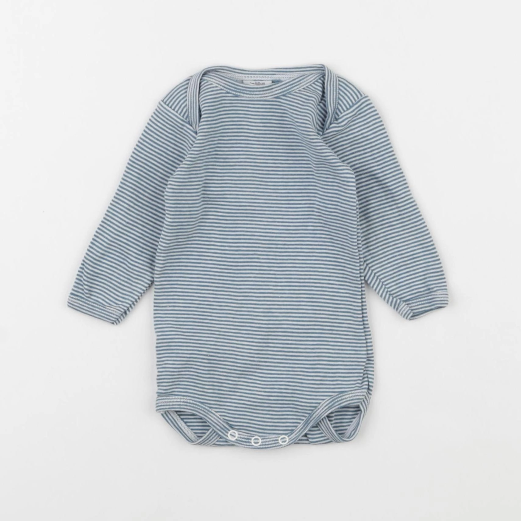 Petit Bateau - body vert - 3 mois
