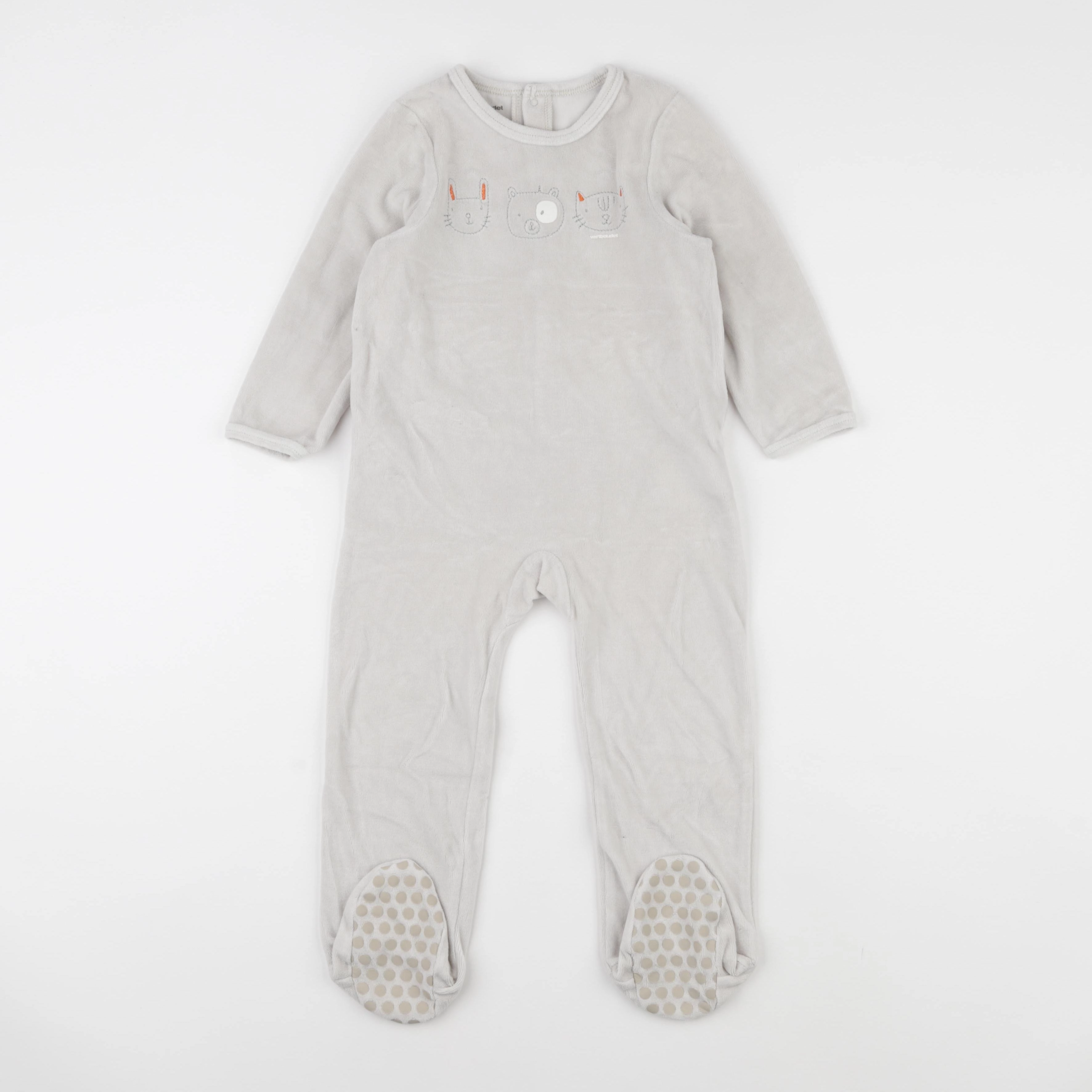 Vertbaudet - pyjama beige - 3 ans