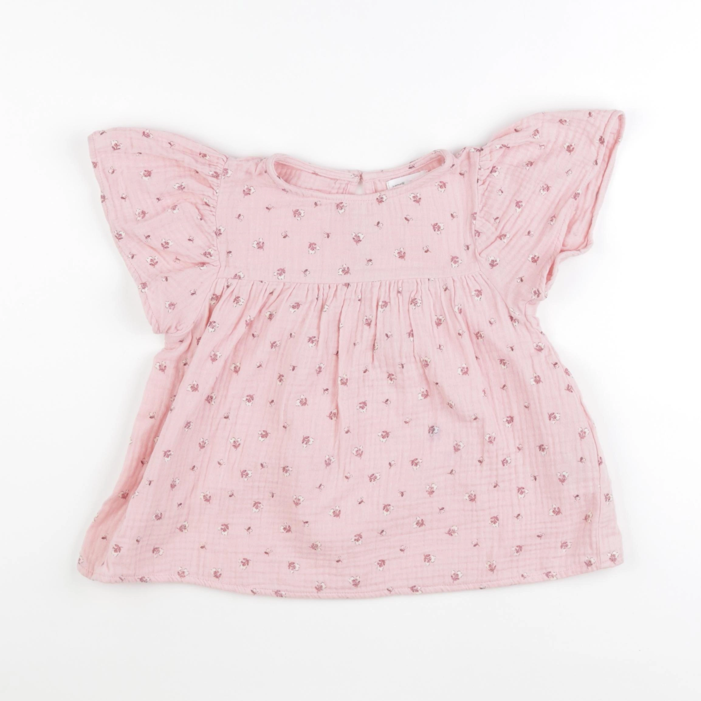 Vertbaudet - blouse rose - 6 ans