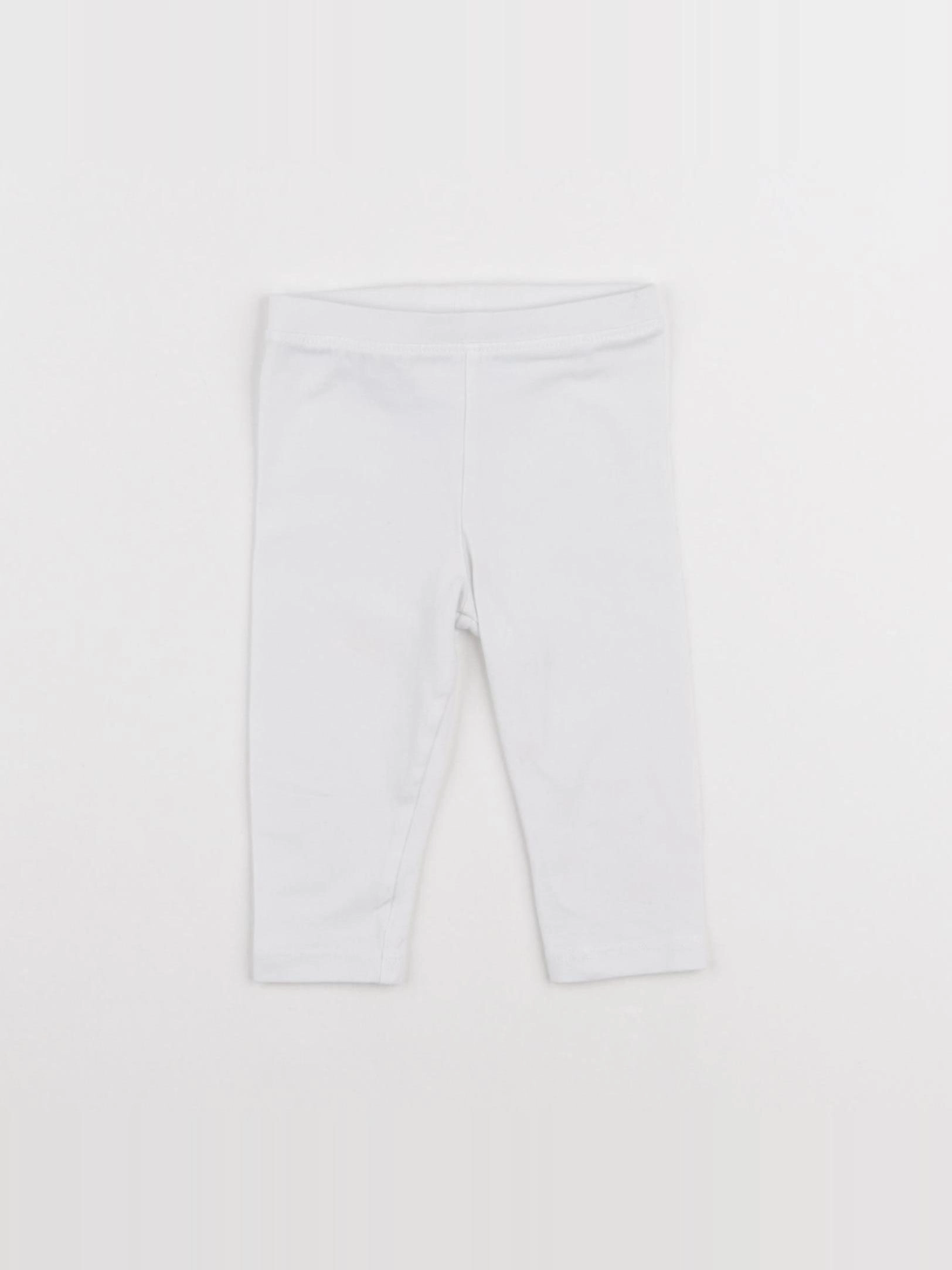 Tape à l'oeil - legging blanc - 6 mois