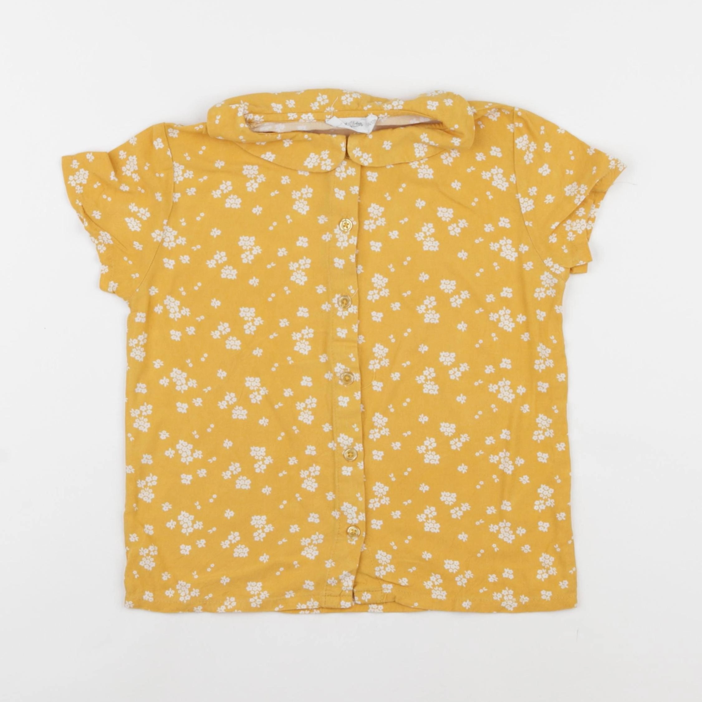Eden & Victor - blouse jaune - 8 ans