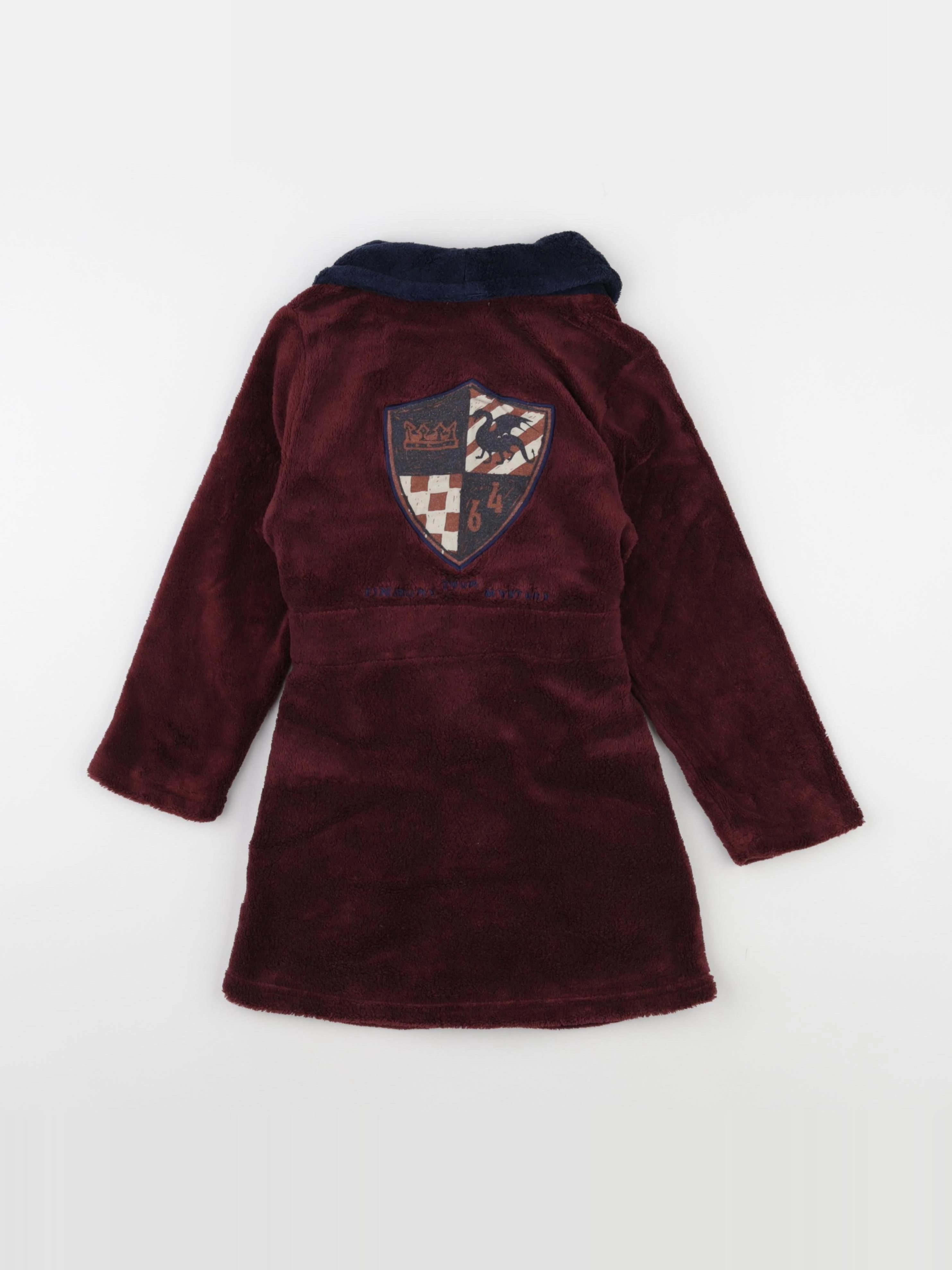 Vertbaudet - peignoir rouge - 6 ans