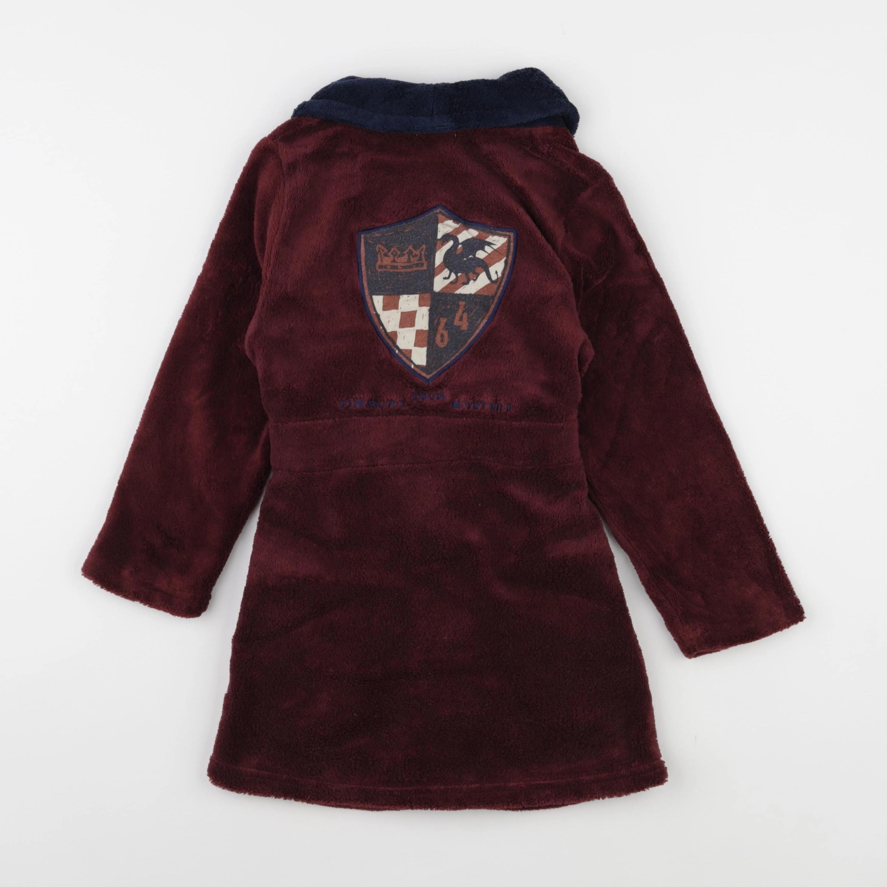 Vertbaudet - peignoir rouge - 6 ans