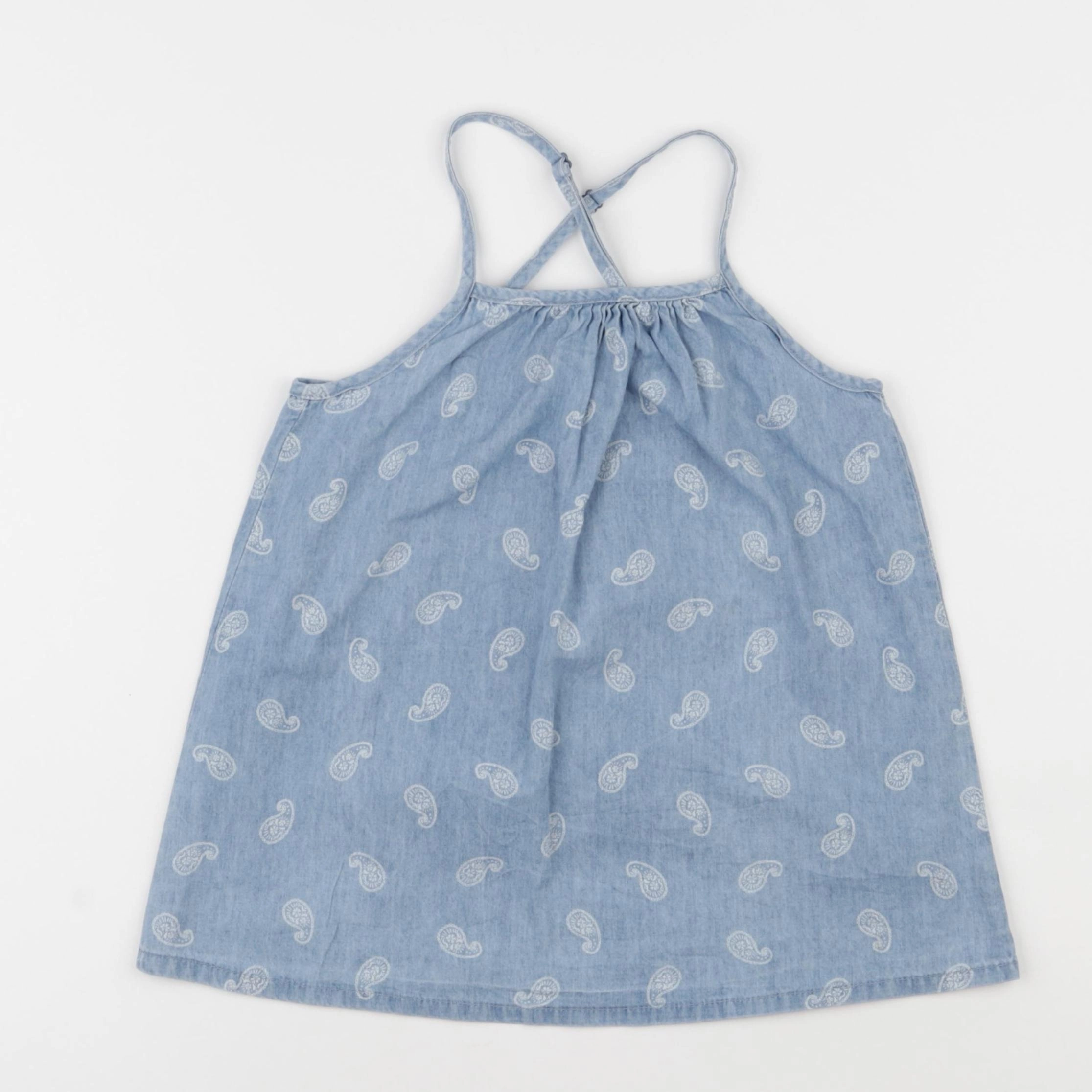 Eden & Victor - blouse bleu - 8 ans