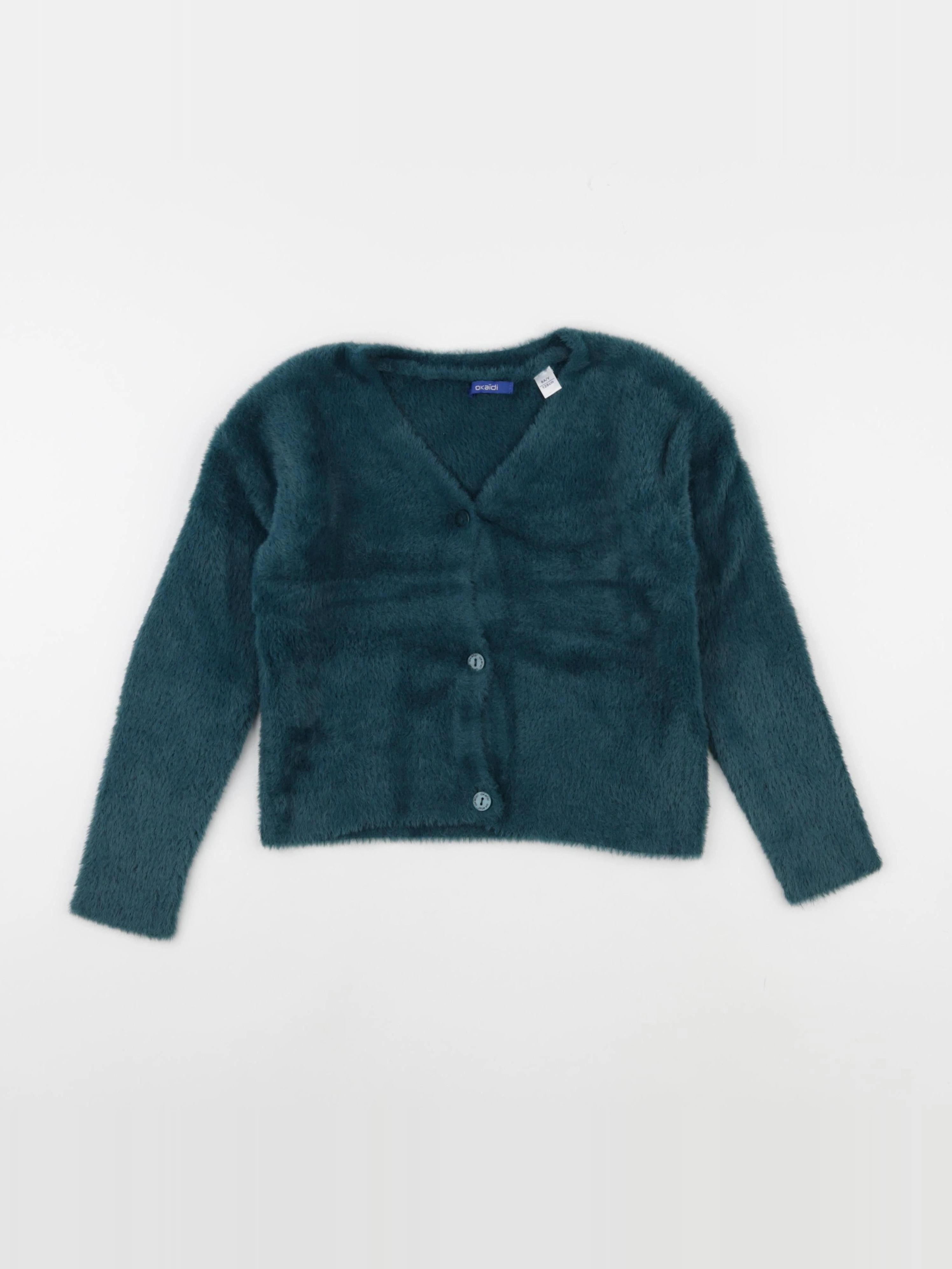 Okaidi - pull bleu - 8 ans