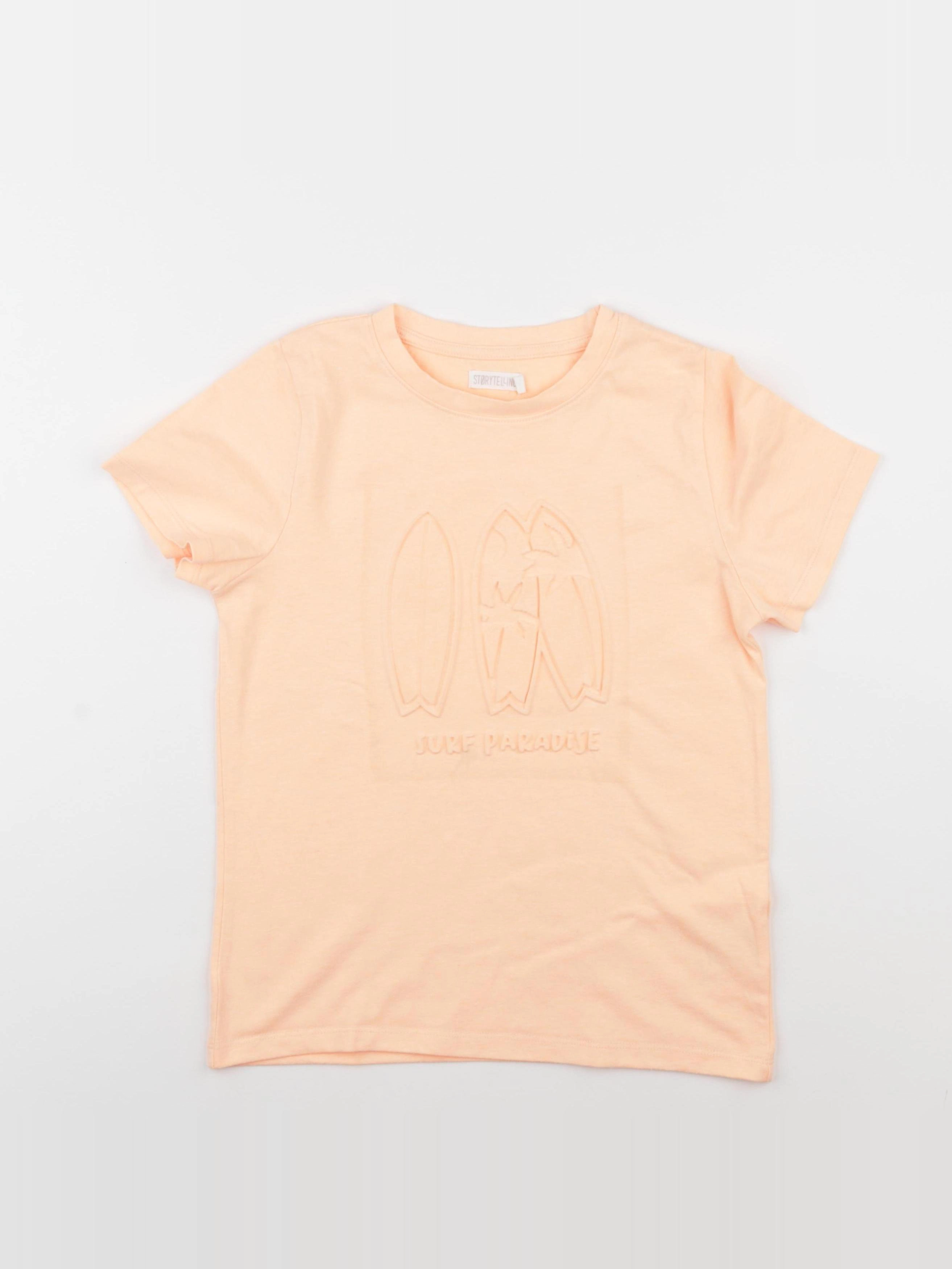 Storytelling - tee-shirt orange - 10 ans