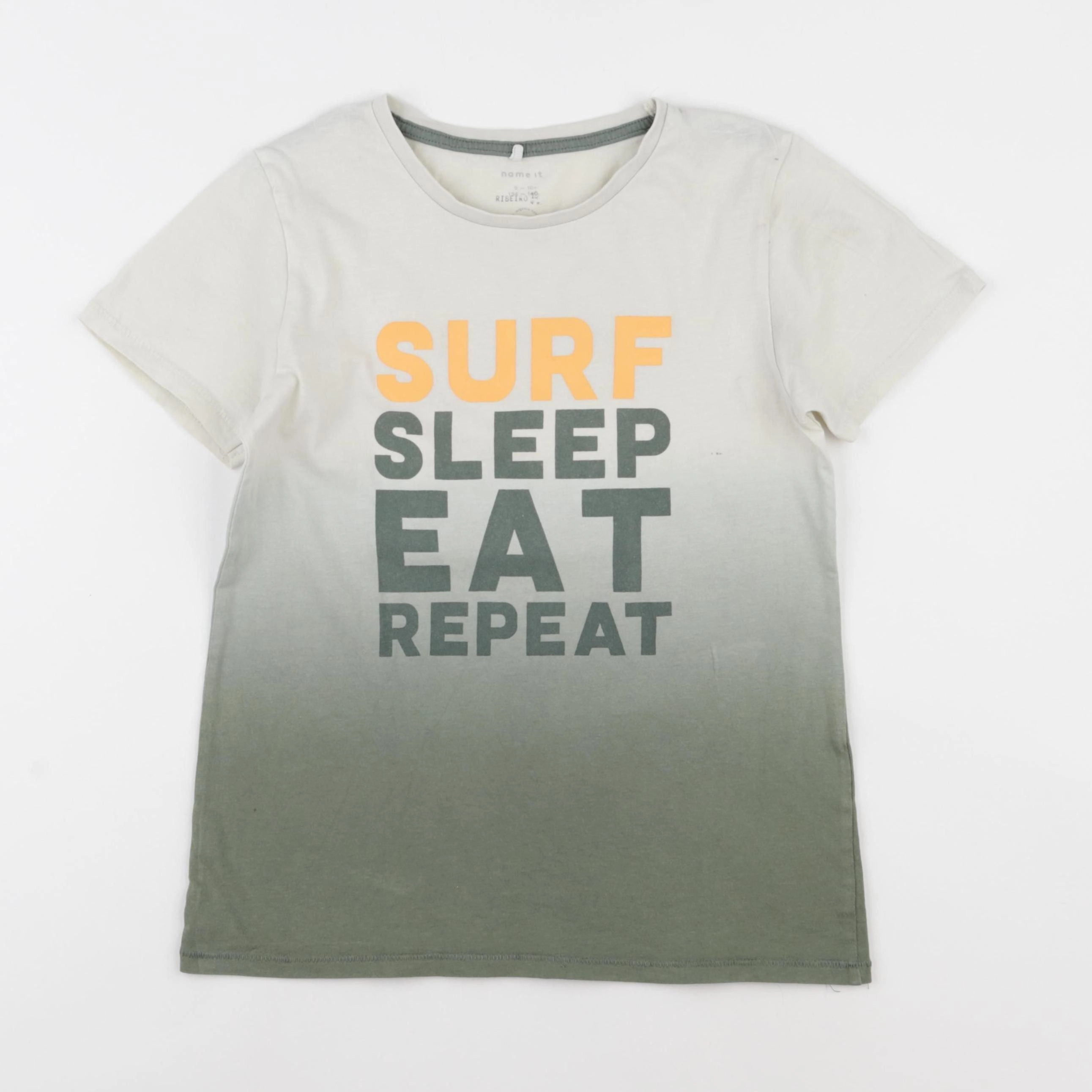 Name it - tee-shirt vert - 9/10 ans