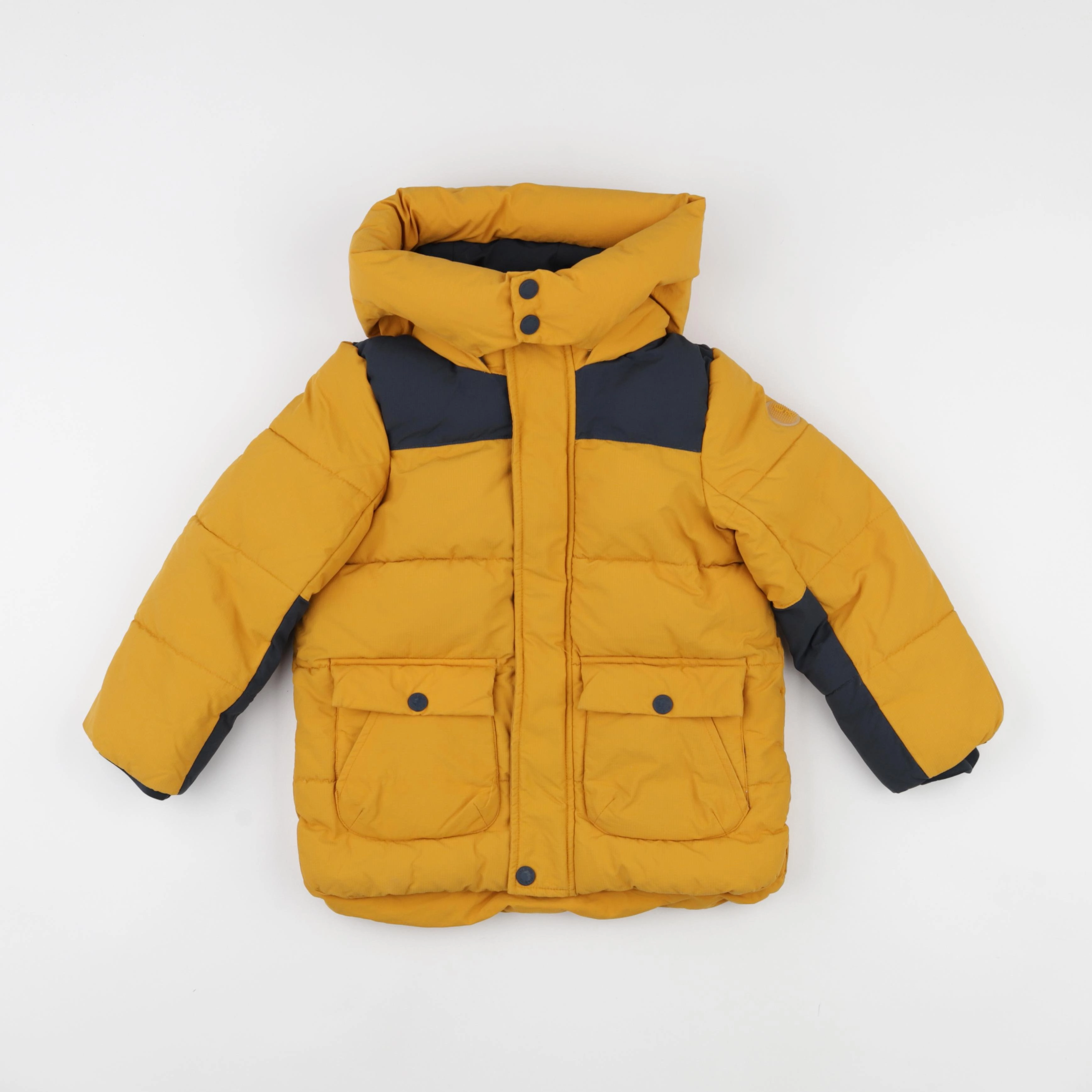 Okaidi - doudoune jaune - 4 ans