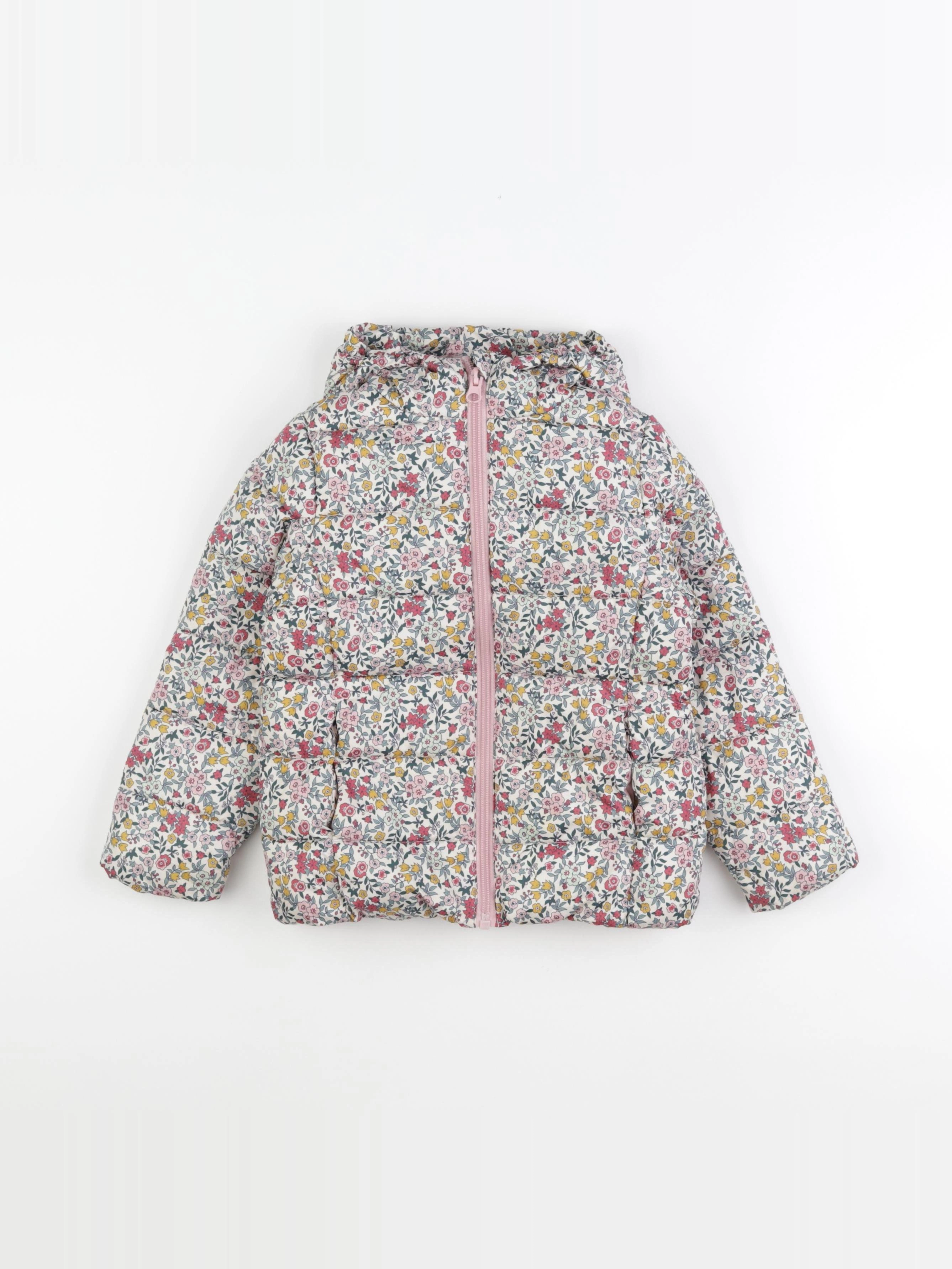 Monoprix - doudoune multicolore - 4 ans