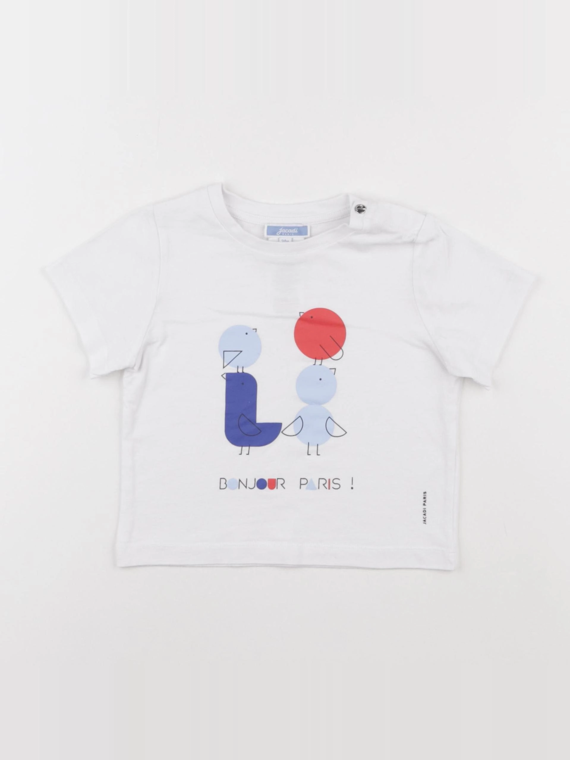 Jacadi - tee-shirt blanc - 24 mois