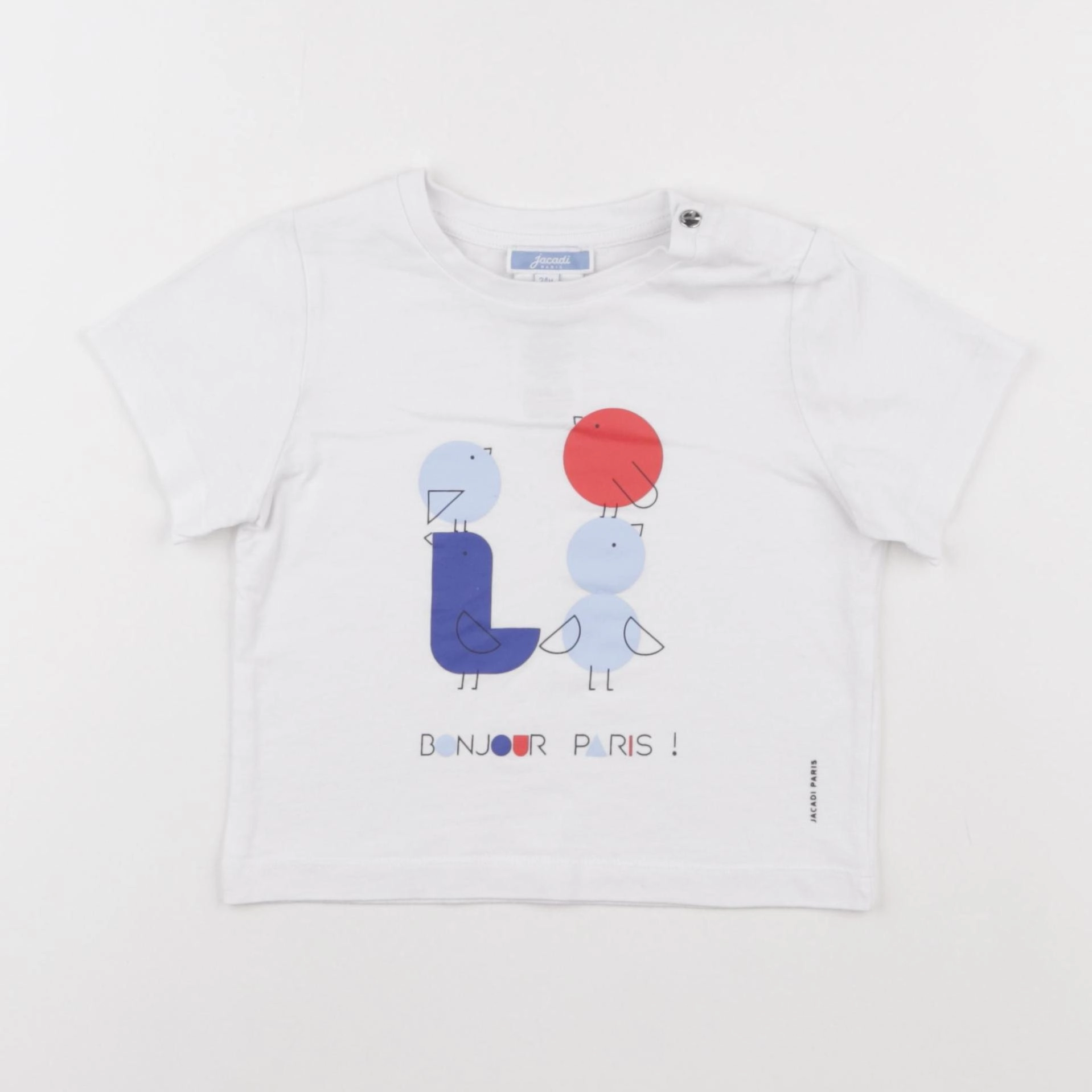 Jacadi - tee-shirt blanc - 24 mois