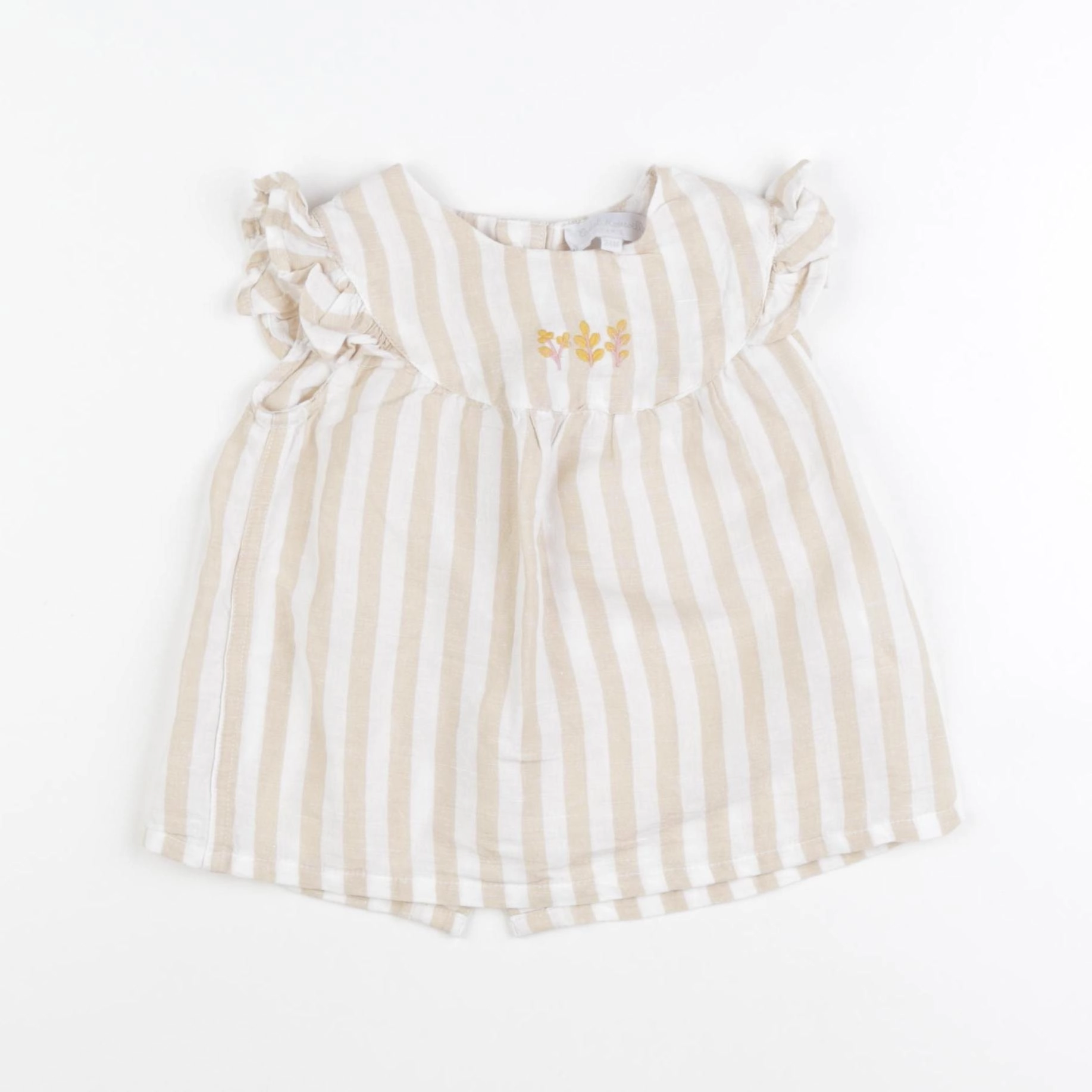 Cadet Rousselle - blouse beige, blanc - 24 mois