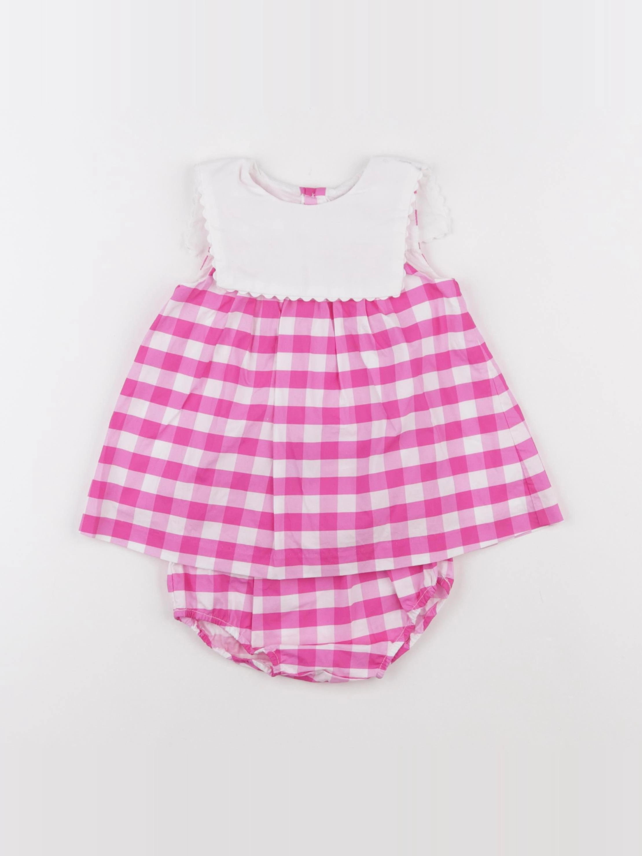 Jacadi - robe rose - 6 mois