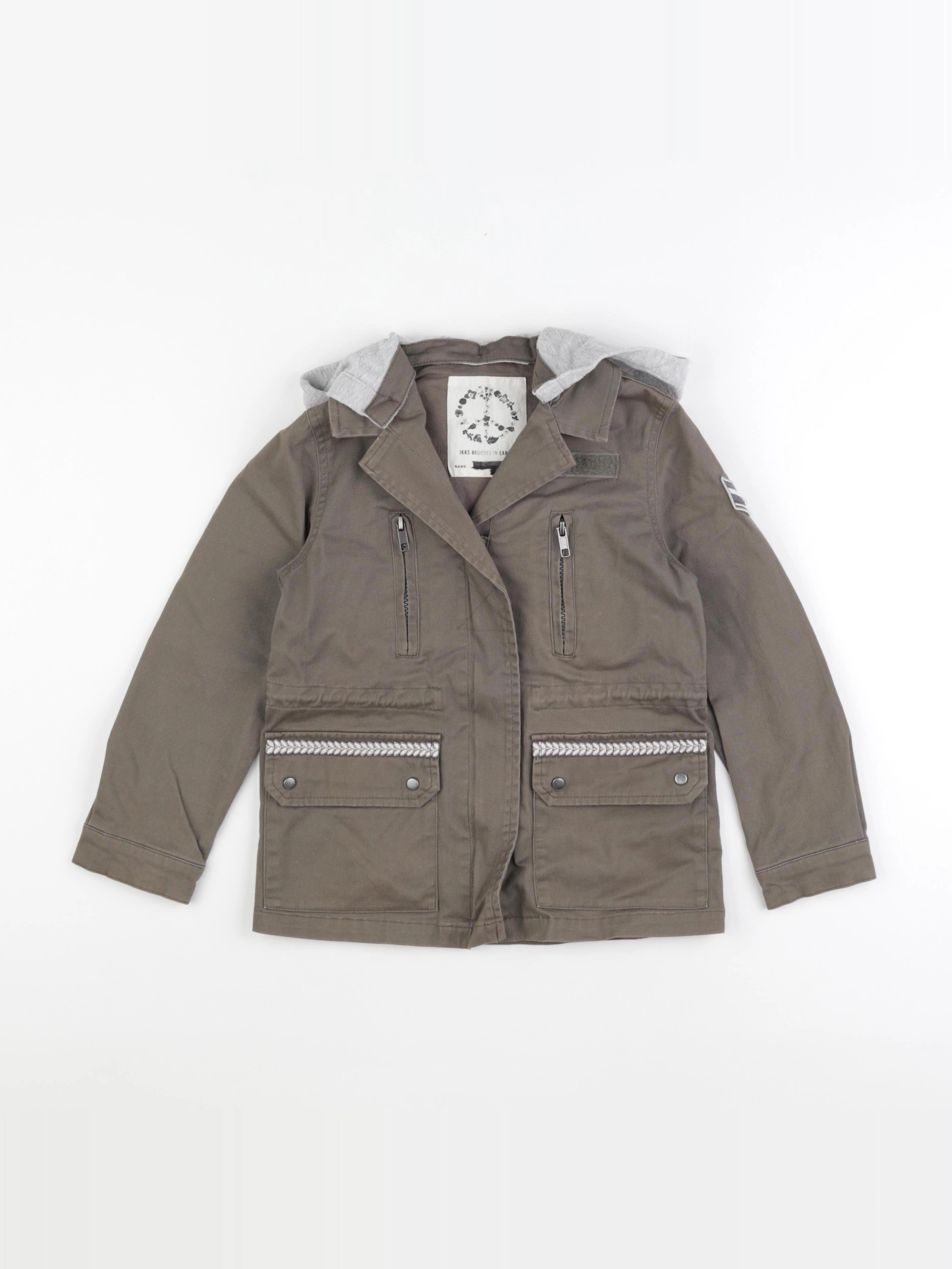 IKKS - veste imprimé au dos vert - 6 ans