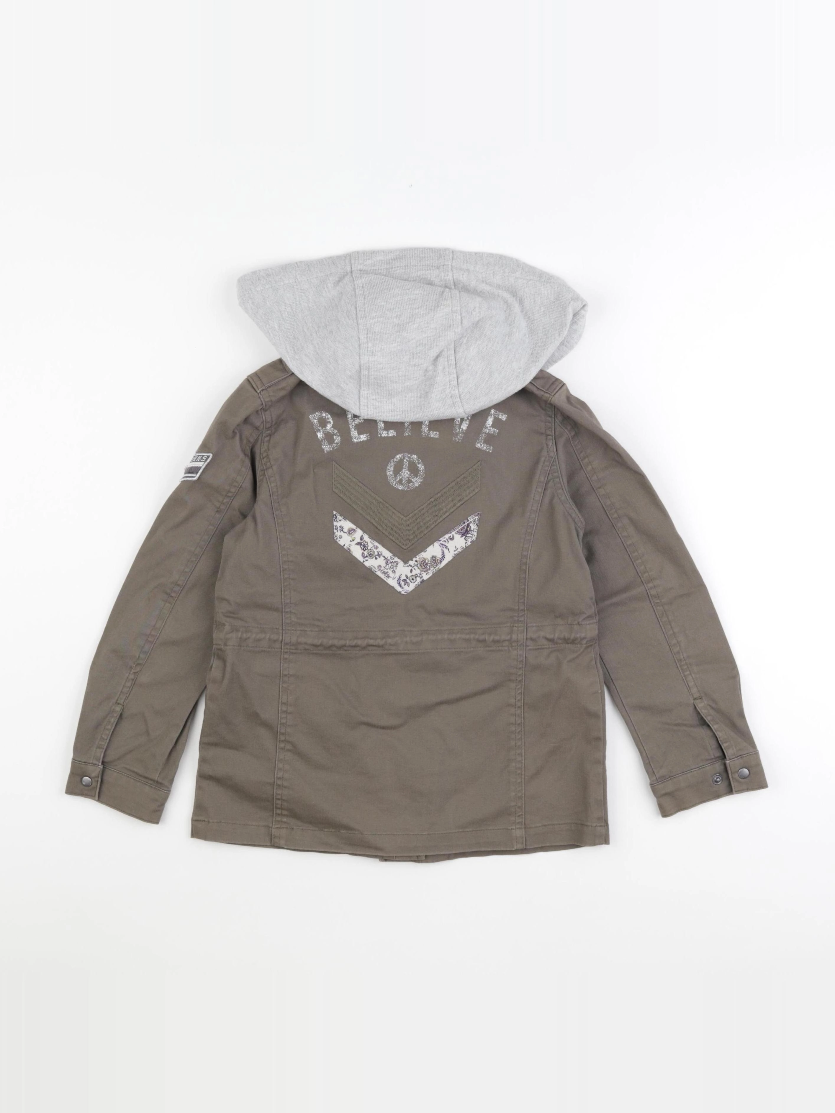 IKKS - veste imprimé au dos vert - 6 ans