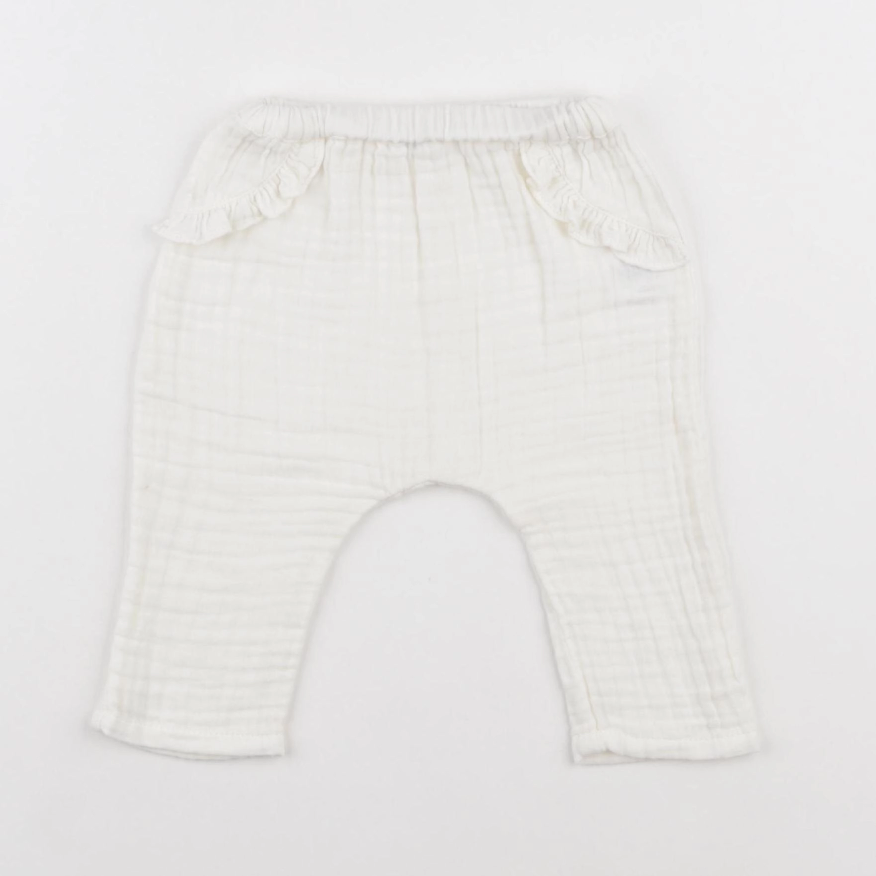 Boutchou - sarouel blanc - 6 mois