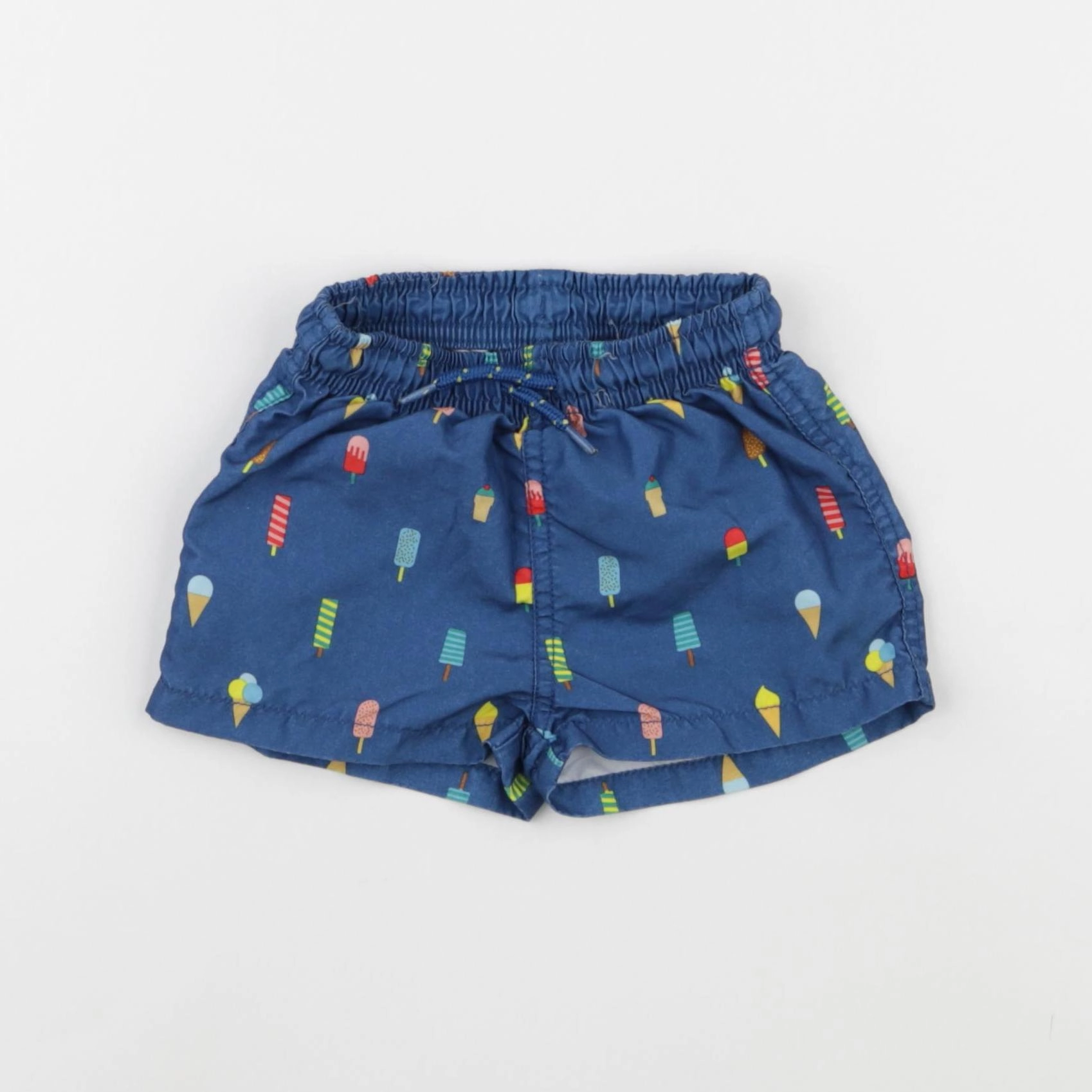 Zara - maillot de bain bleu - 12/24 mois