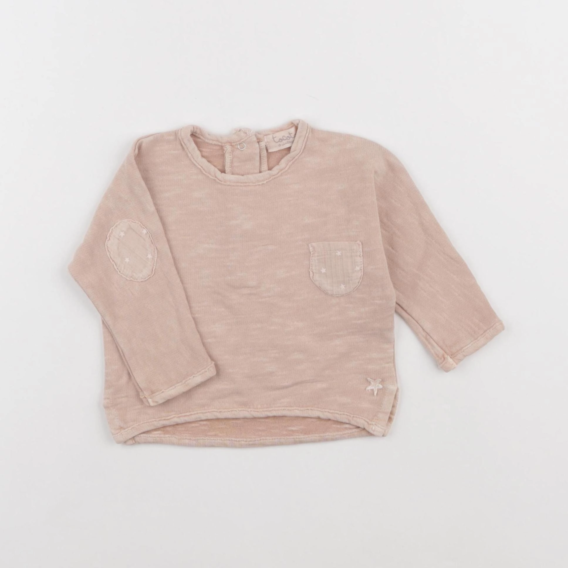 Tocoto vintage - tee-shirt rose - 1/3 mois